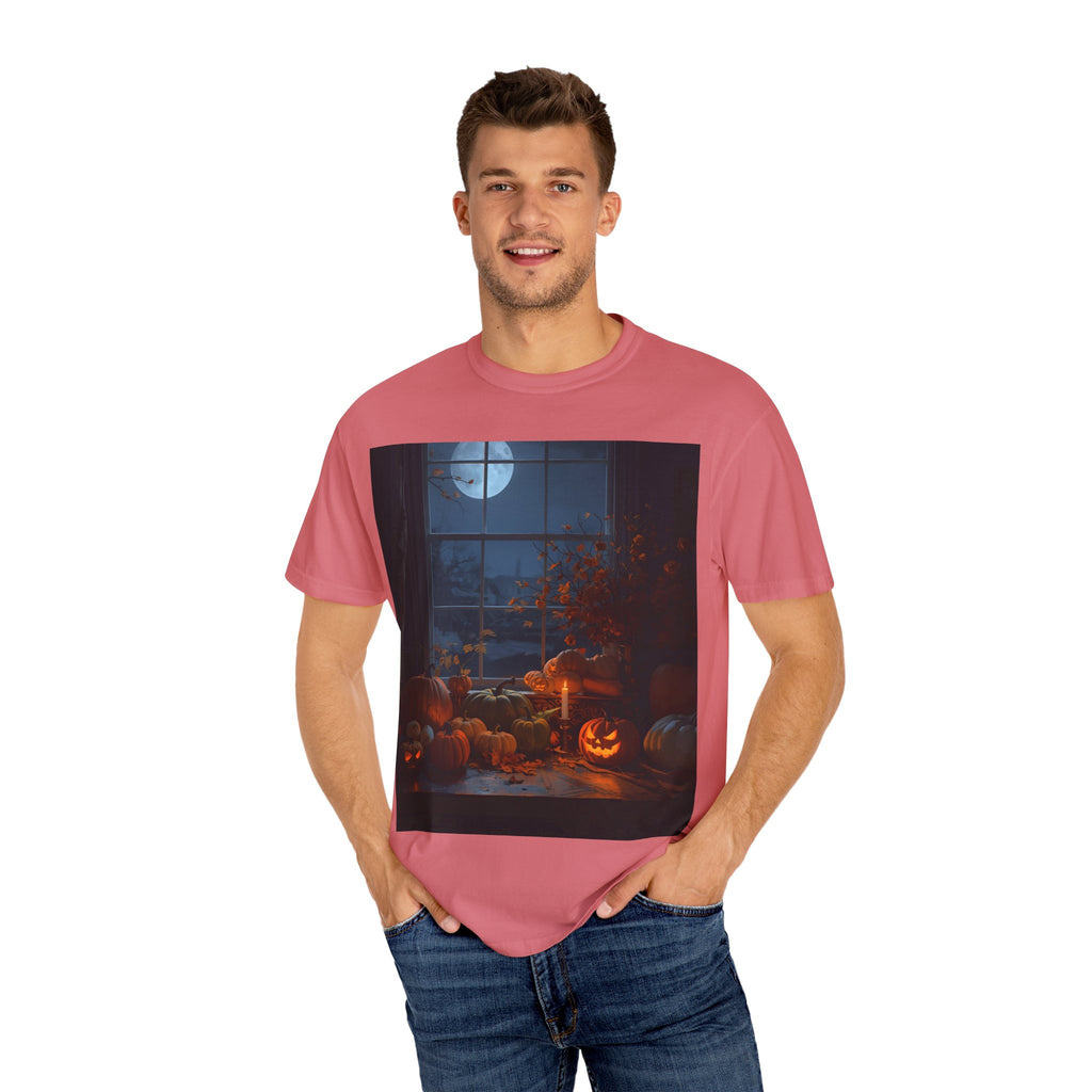 Cozy Halloween Tee, Fall Graphic Shirt, Pumpkin Patch T-Shirt, Spooky Season Apparel, Unisex Autumn Top