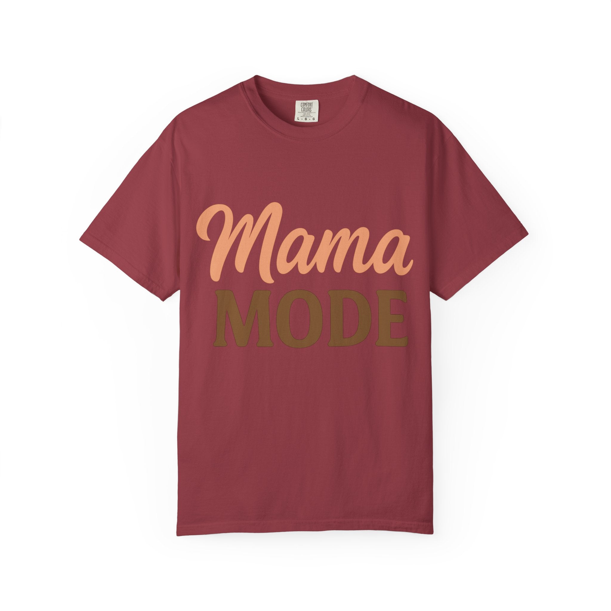 Mama Mode T-Shirt — Retro Script Mom Tee