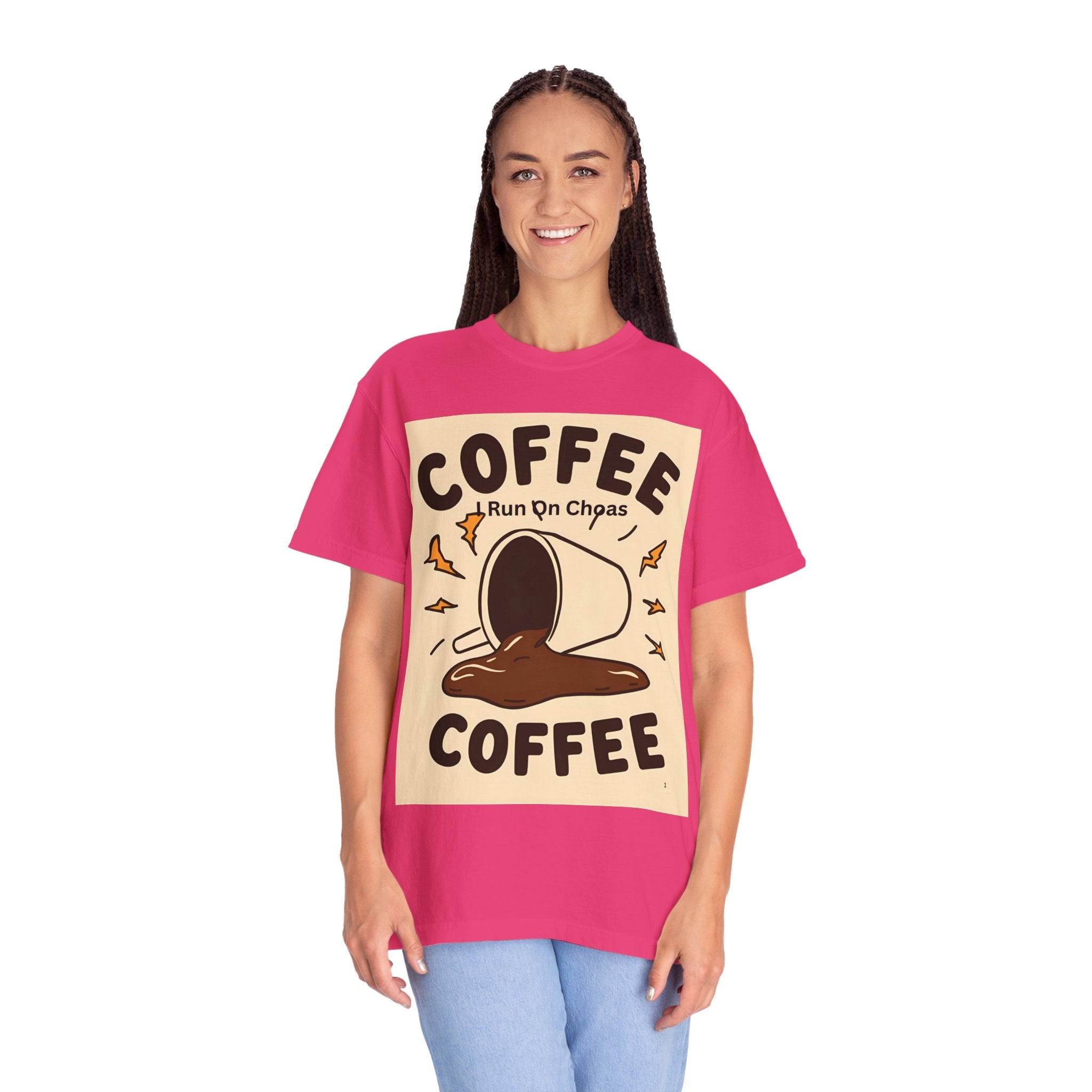 Coffee Coffee Unisex Garment-Dyed T-shirt