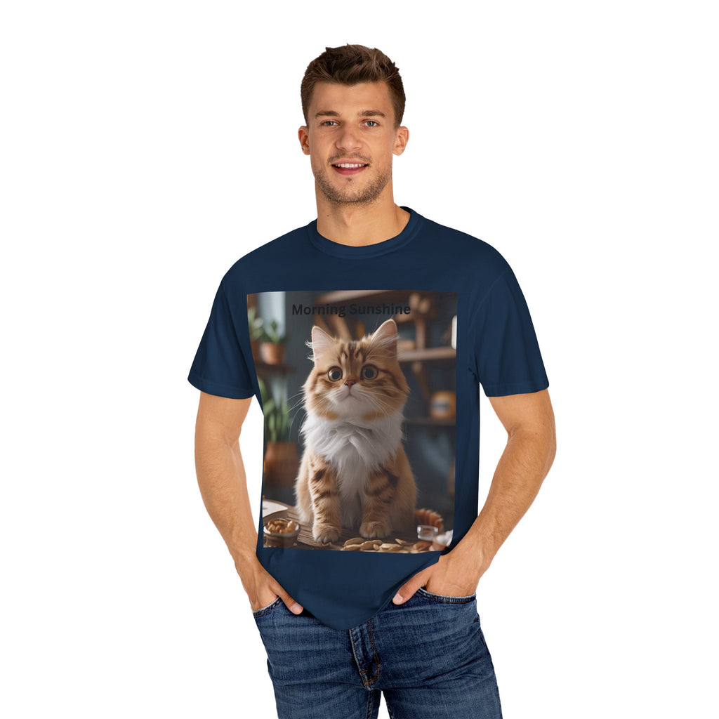 Cute Cat Lover T-Shirt, Unisex Tee, Animal Tee, Gift for Cat Owners, Cute Cat Shirt, Casual Wear, Pet Lover Gift
