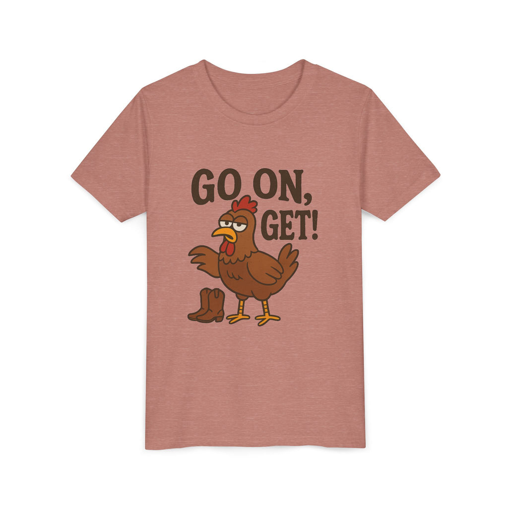 Go On Get Funny Youth Short Sleeve Tee