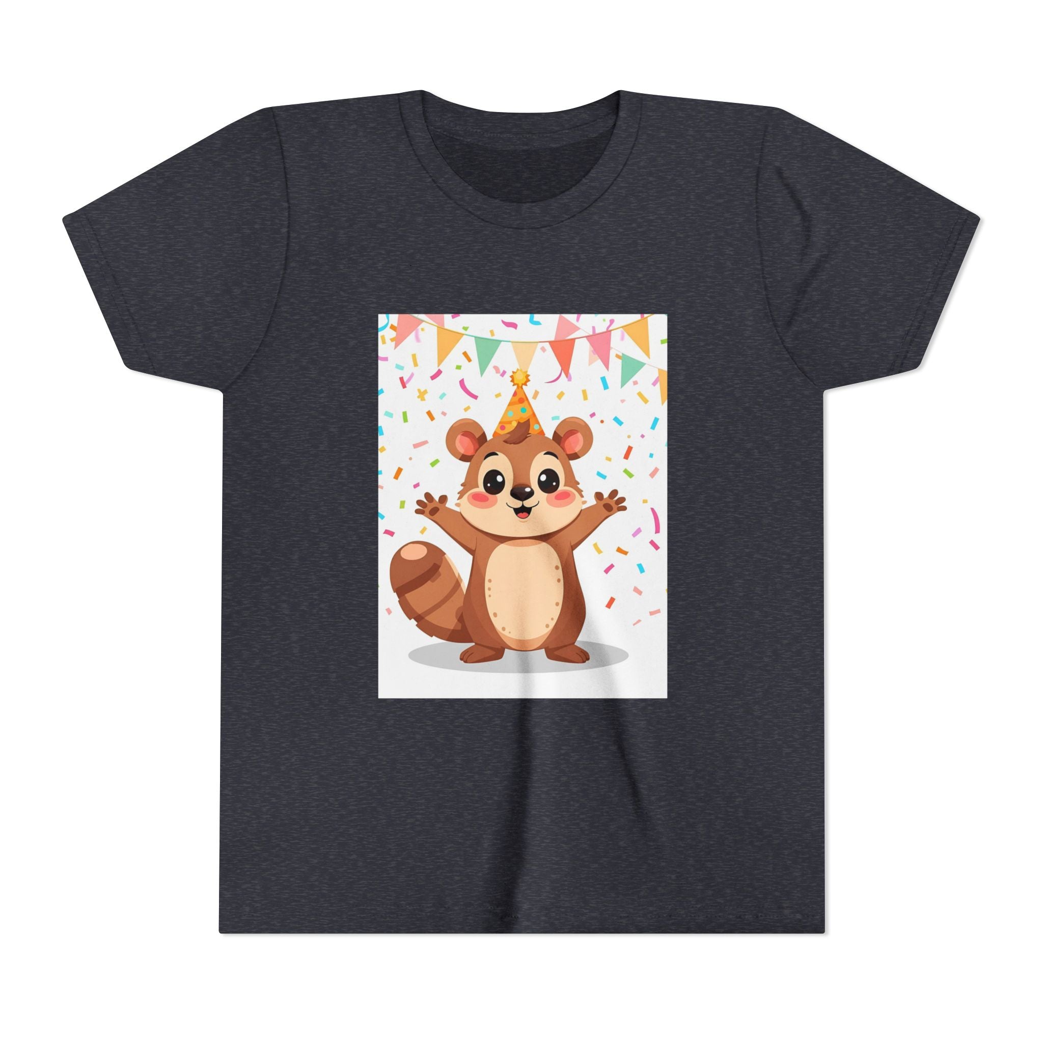 Squirl Birthday Youth Short Sleeve Tee