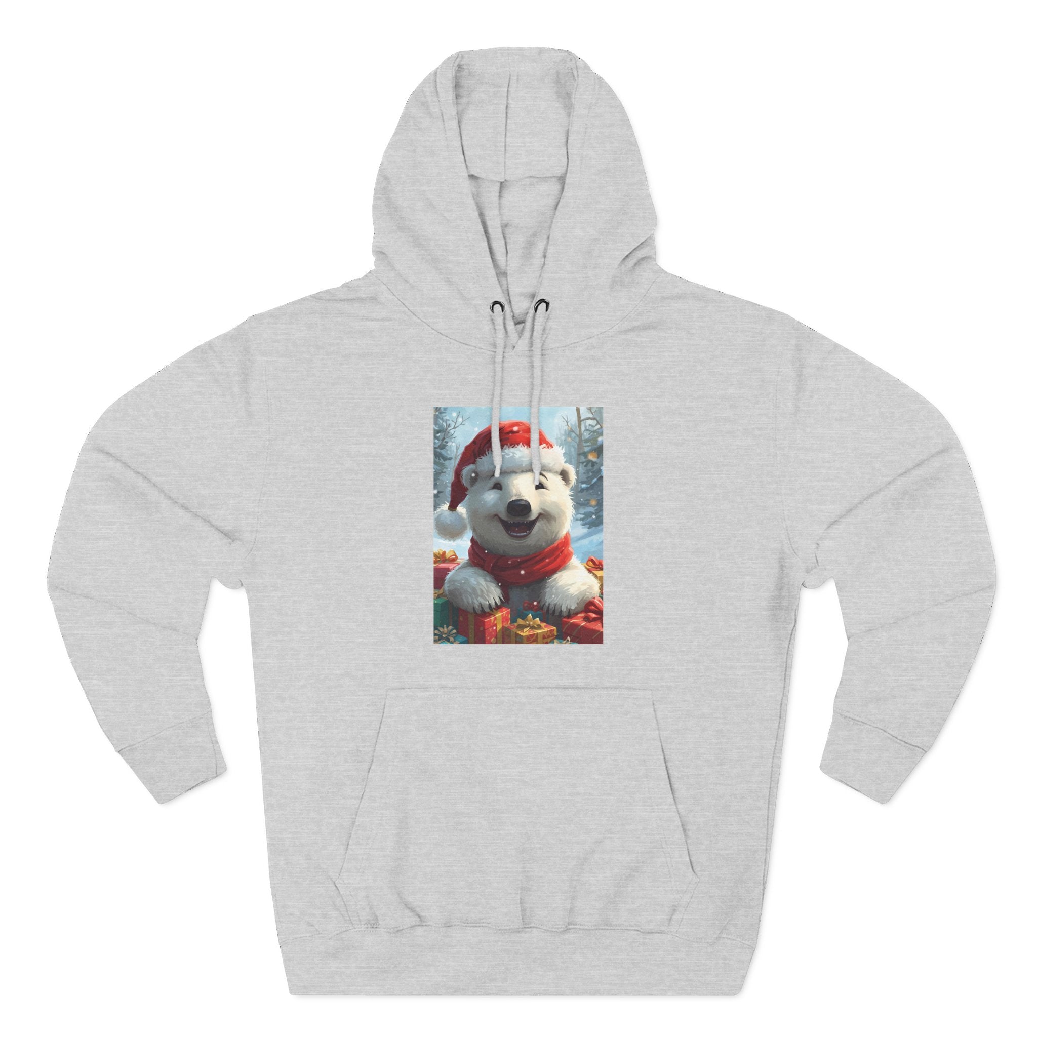 Cozy Winter Hoodie, Festive Fleece Sweatshirt with Cute Holiday Design, Perfect for Christmas Gifts, Casual Winter Wear, Dog Lover Apparel