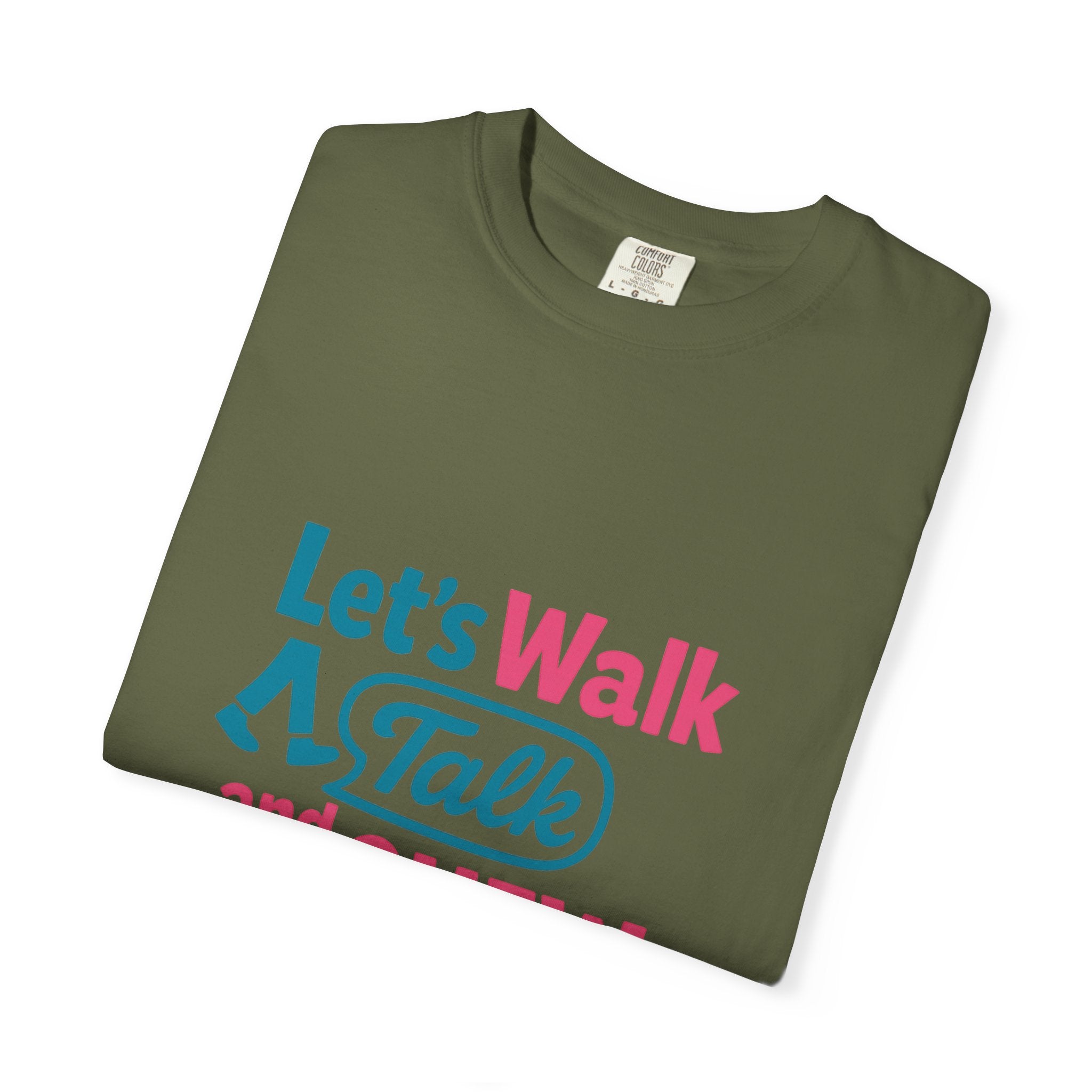 Let's Walk Talk And Chew Gum Funny/ Sarcastic T-shirt | Fun Gift for Friends, Casual Daily Wear, Birthday, Gag Gift, Conversation Starter