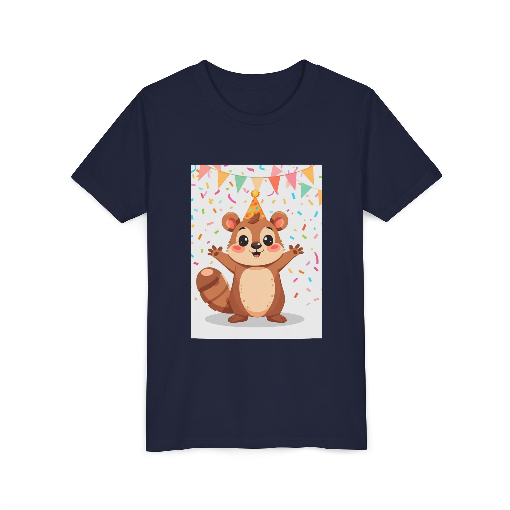 Squirl Birthday Youth Short Sleeve Tee