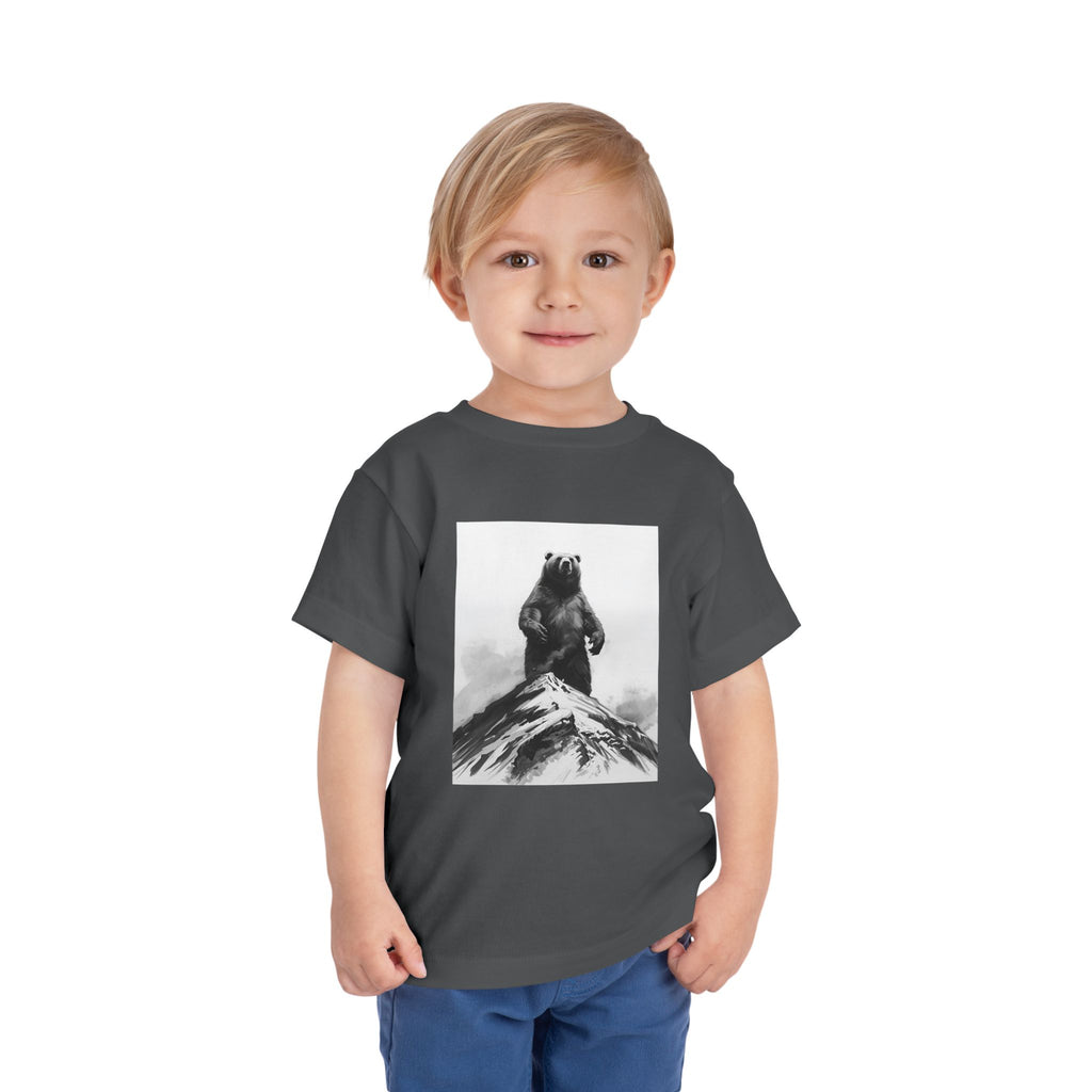 Bear Mountain Snow Toddler Short Sleeve Tee