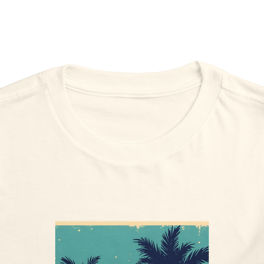 Tropical Sunset Toddler Short Sleeve Tee