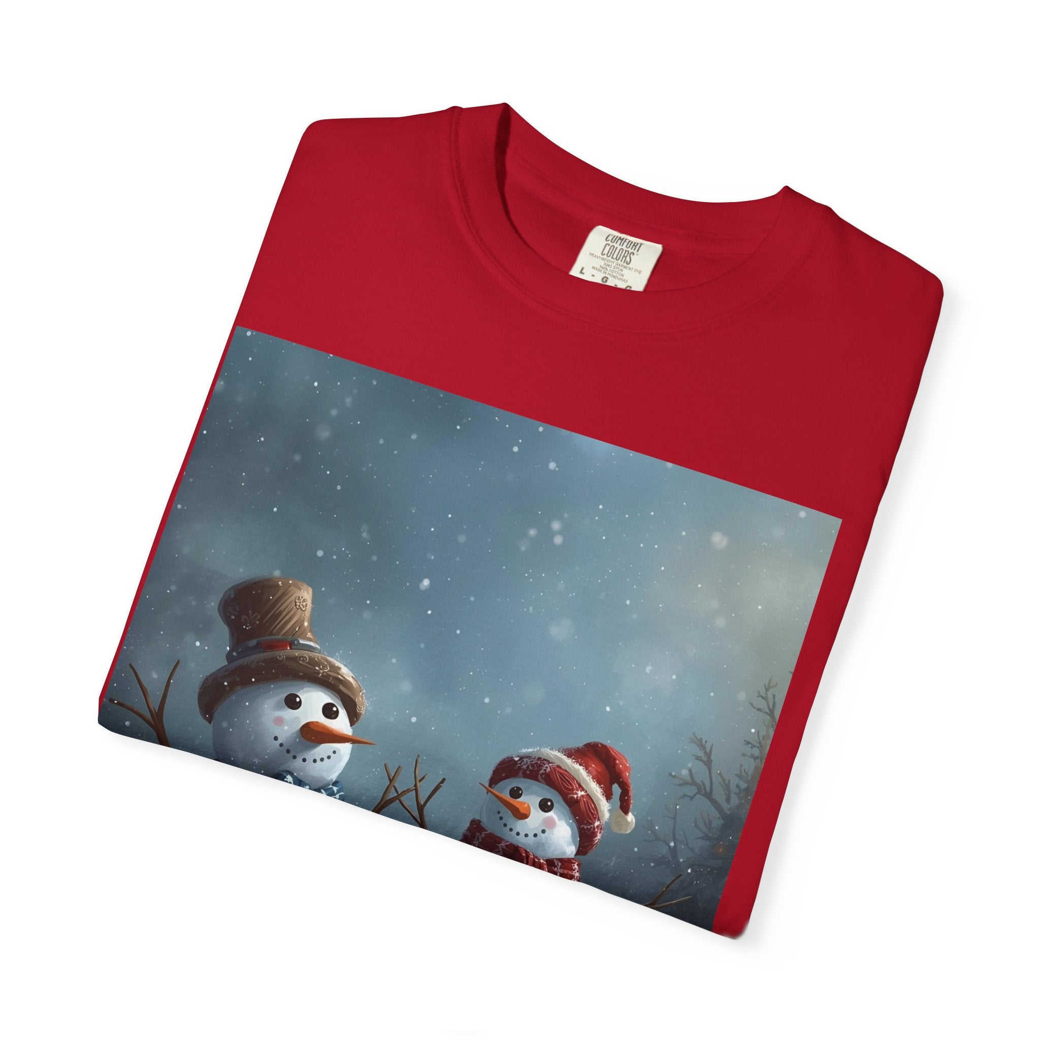Christmas Winter Wonderland Snowman T-Shirt | Cozy Holiday Tee, Christmas Gift, Unisex Apparel, Seasonal Fashion, Winter Vibes
