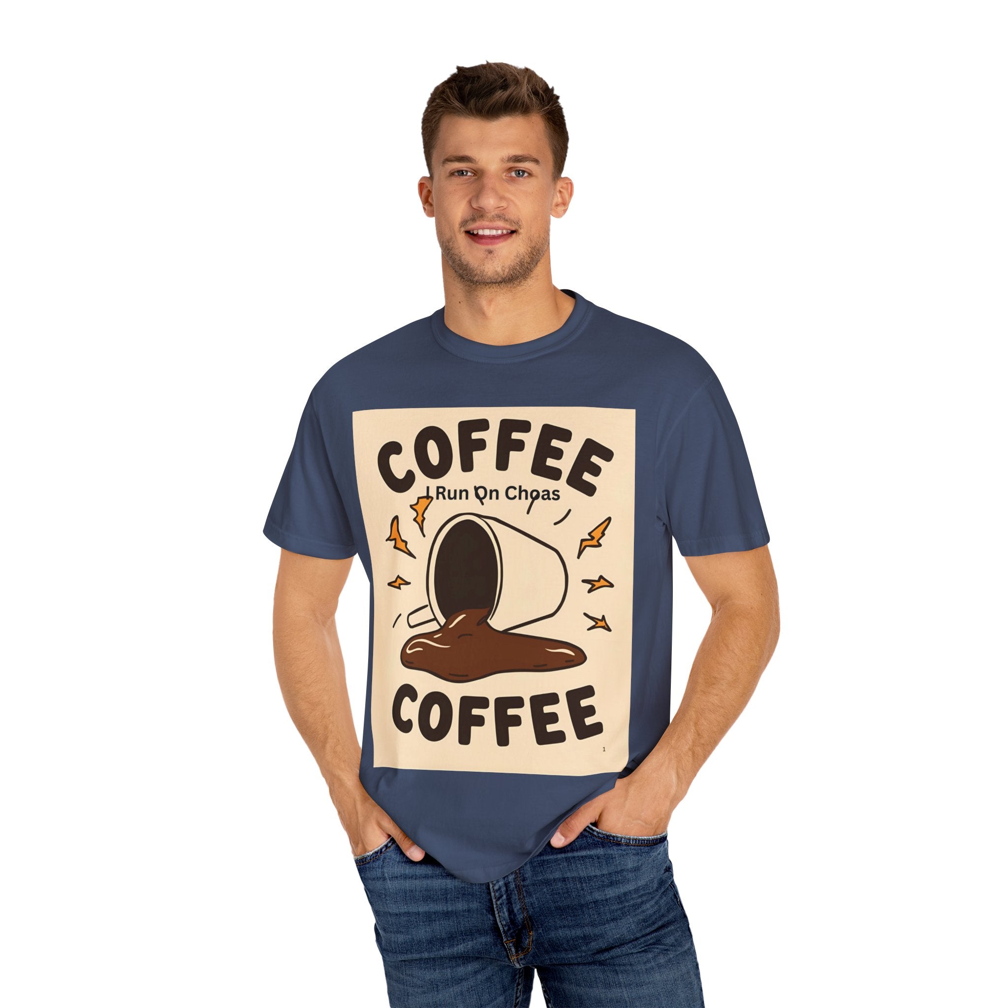 Coffee Coffee Unisex Garment-Dyed T-shirt
