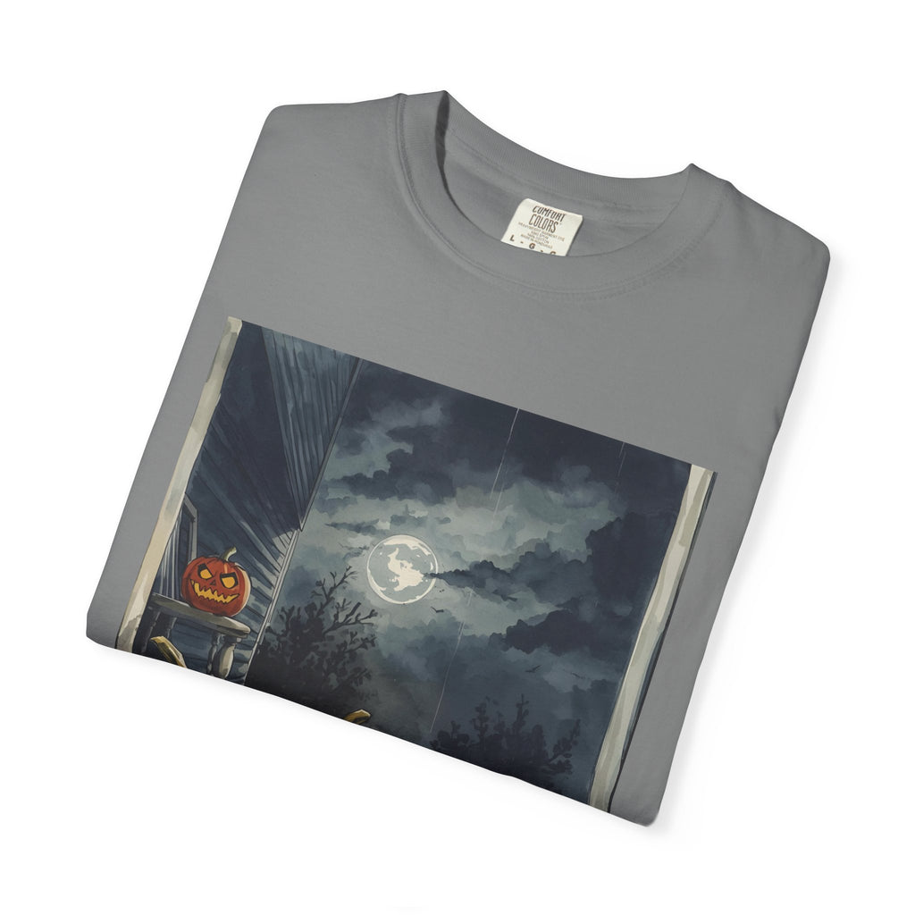 Halloween Pumpkin Scary T-shirt - Perfect for Fall Celebrations, Trick or Treat, Autumn Fashion, Costume Party, Spooky Vibes