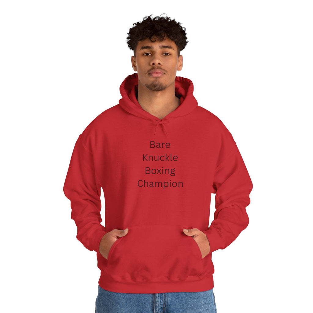 Bare Knuckle Boxing Champion Hoodie | Unisex Sweatshirt, Gift for Boxers, Fitness Apparel, Sportswear, Boxing Champion Merchandise