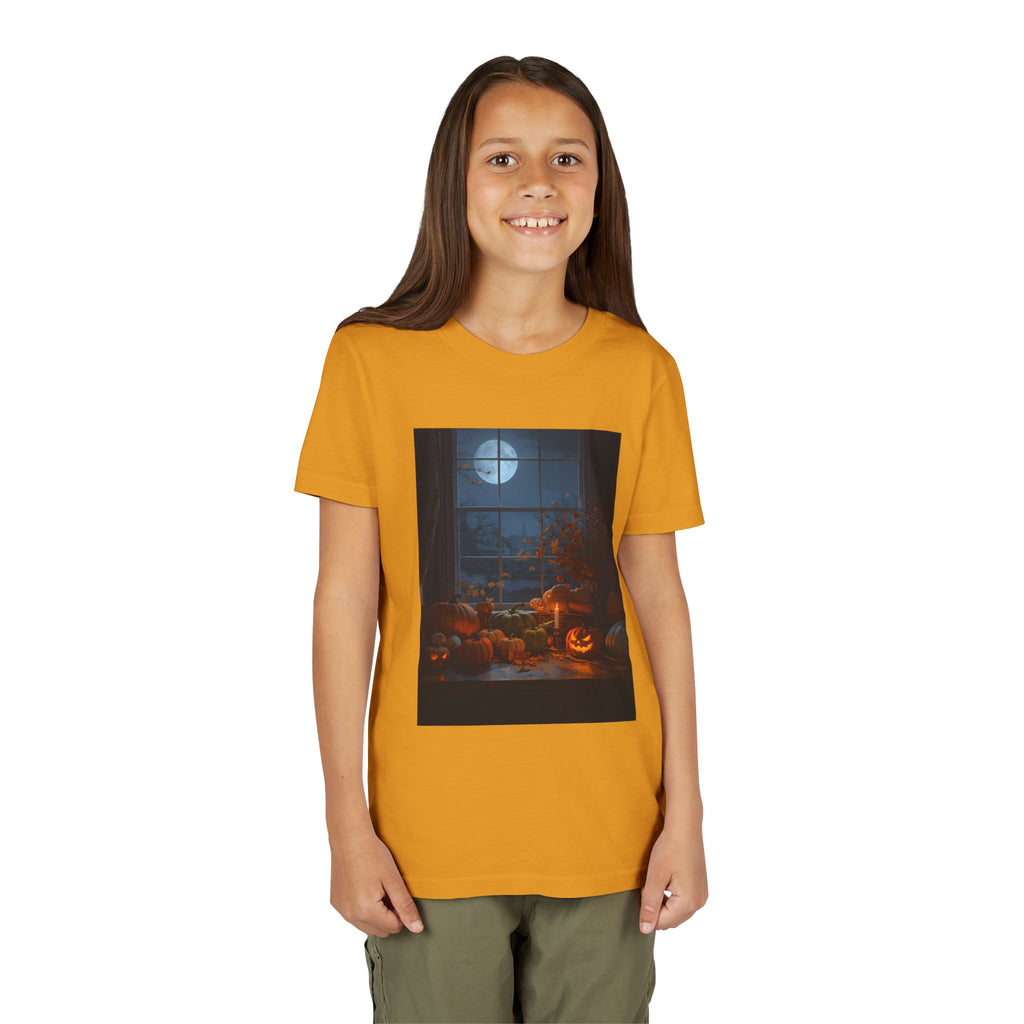 Halloween Pumpkin Youth Short Sleeve Tee