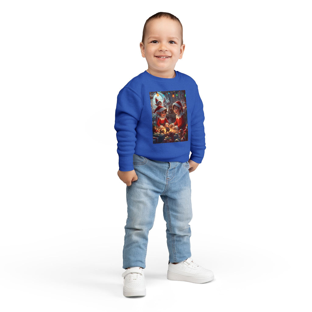 Christmas Elf Toddler Sweatshirt