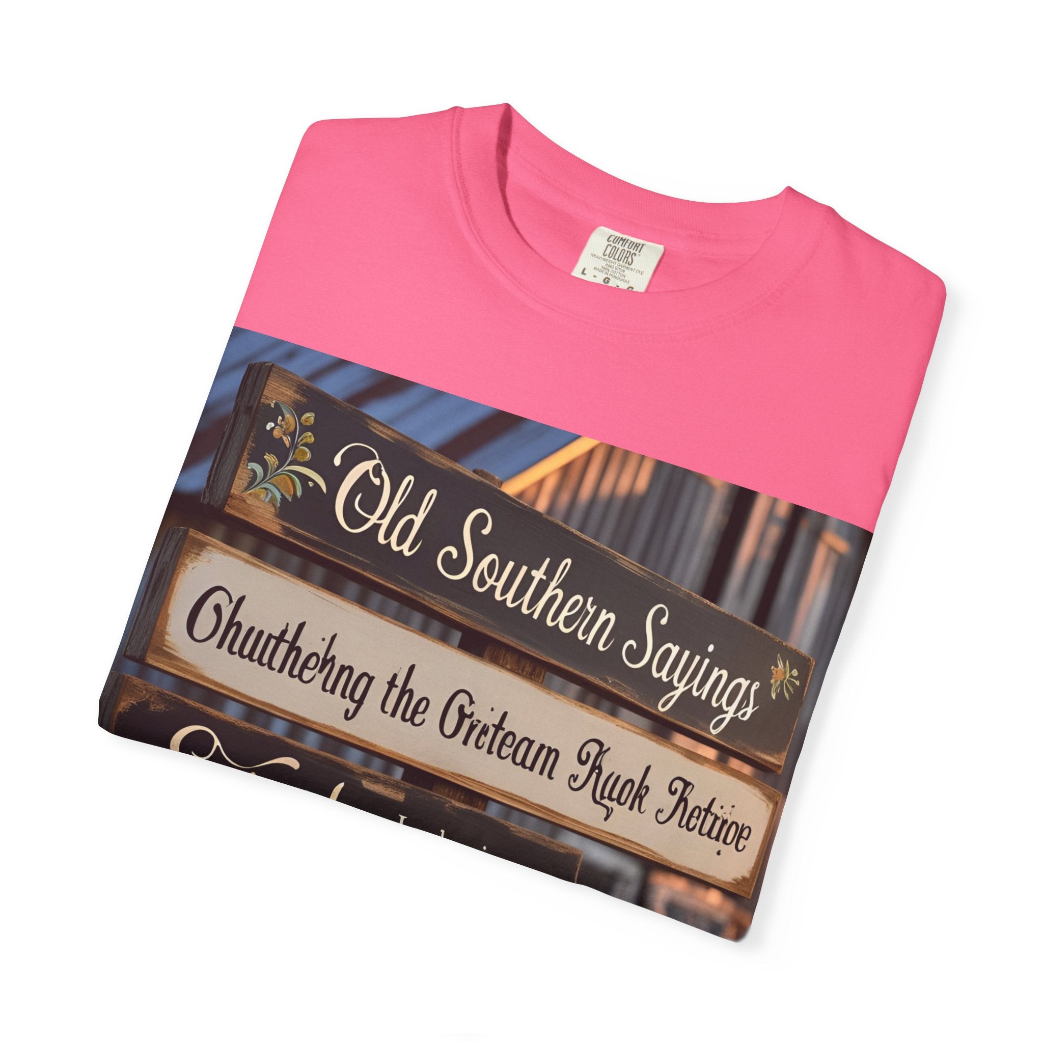 Old Southern Sayings Crossing Unisex T-shirt, Southern Pride Tee, Gift for Her/Him, Casual Wear, Vintage Style Shirt, Summer Wardrobe Essential