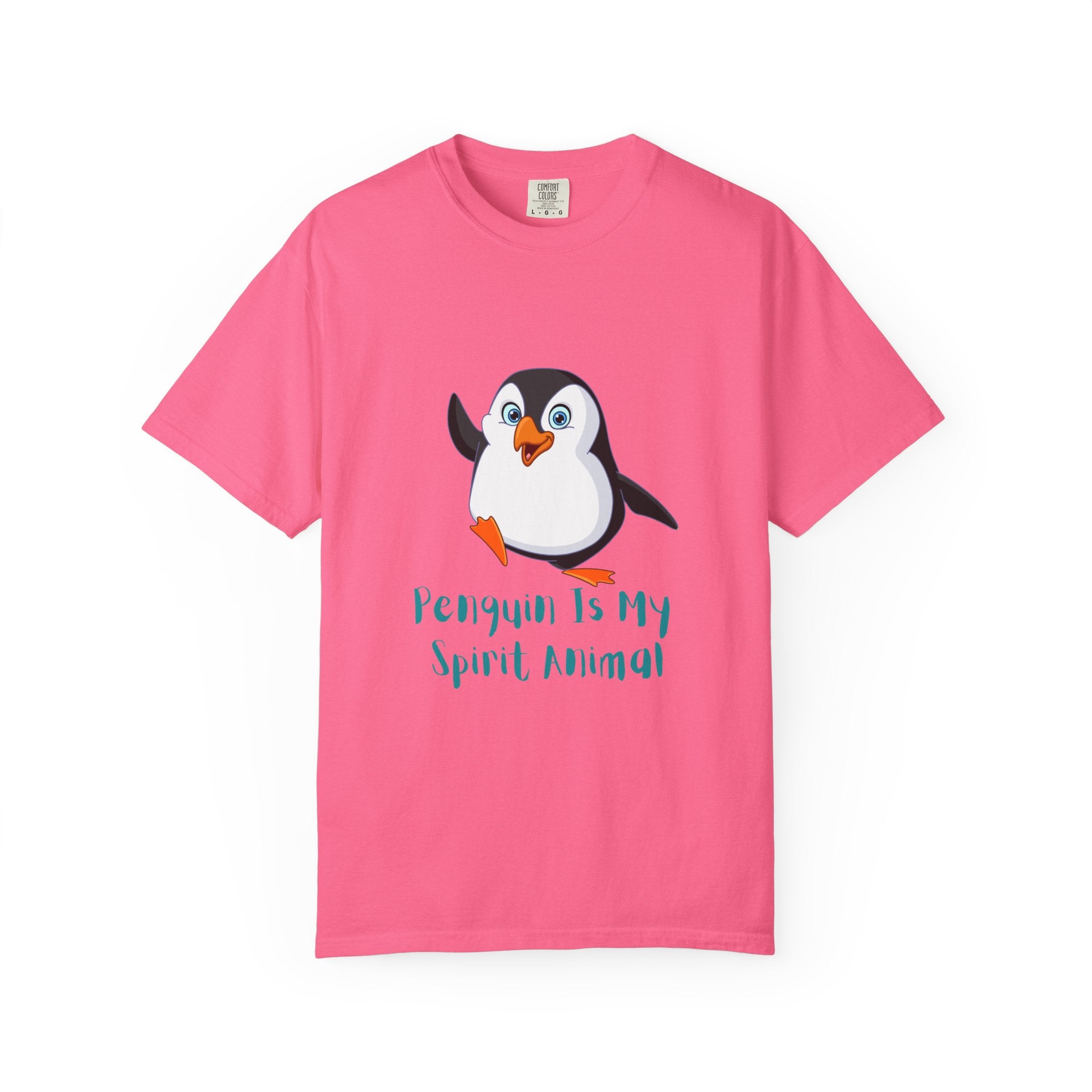 Penguin Spirit Animal Shirt, Unisex T-Shirt for Animal Lovers, Cute Gift for Birthdays, Christmas, Casual Wear, Fun & Quirky Fashion