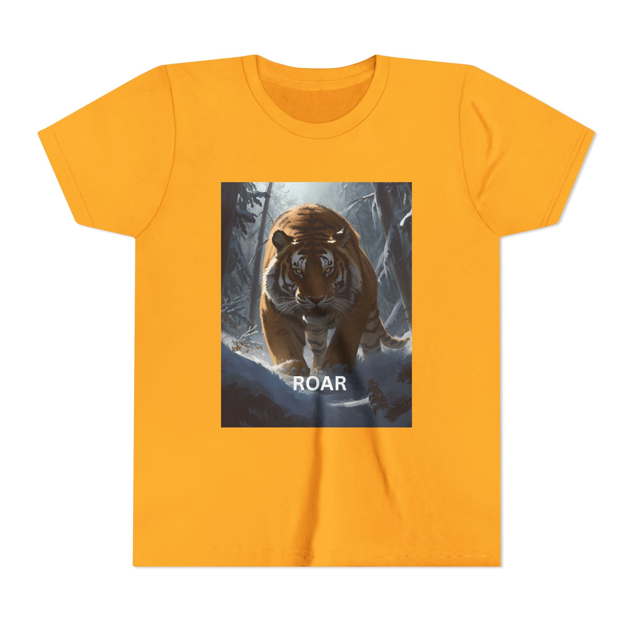 Tiger Roar Snow Youth Short Sleeve Tee