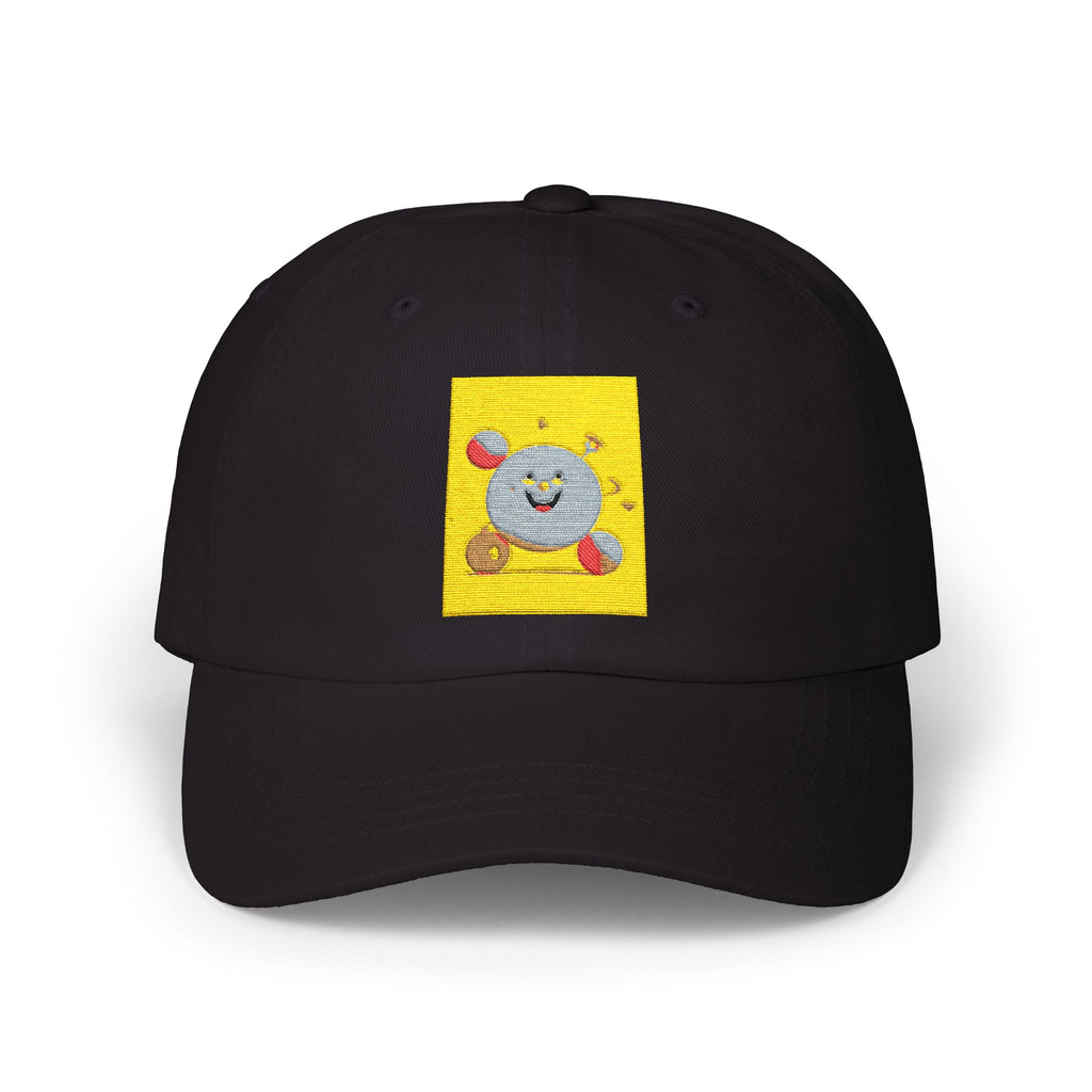 Whimsical Colorful Classic Dad Cap - Fun Vintage Embroidery, Ideal Gift for Father's Day, Casual Wear, Summer Outing, Unique Accessory