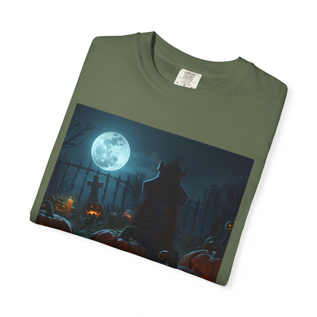 Halloween Pumpkin Unisex T-Shirt, Spooky Shirt, Fall Apparel, Halloween Costume, Casual Wear, Party Shirt