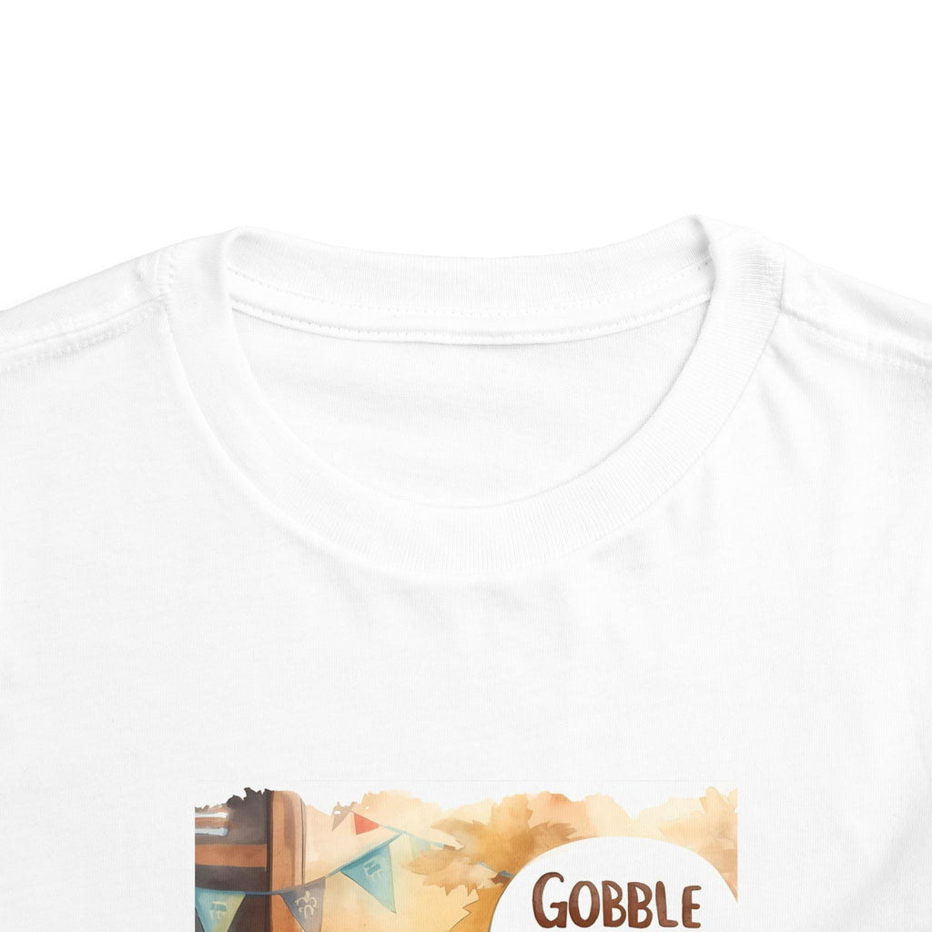 Thanksgiving Turkey Toddler Short Sleeve Tee