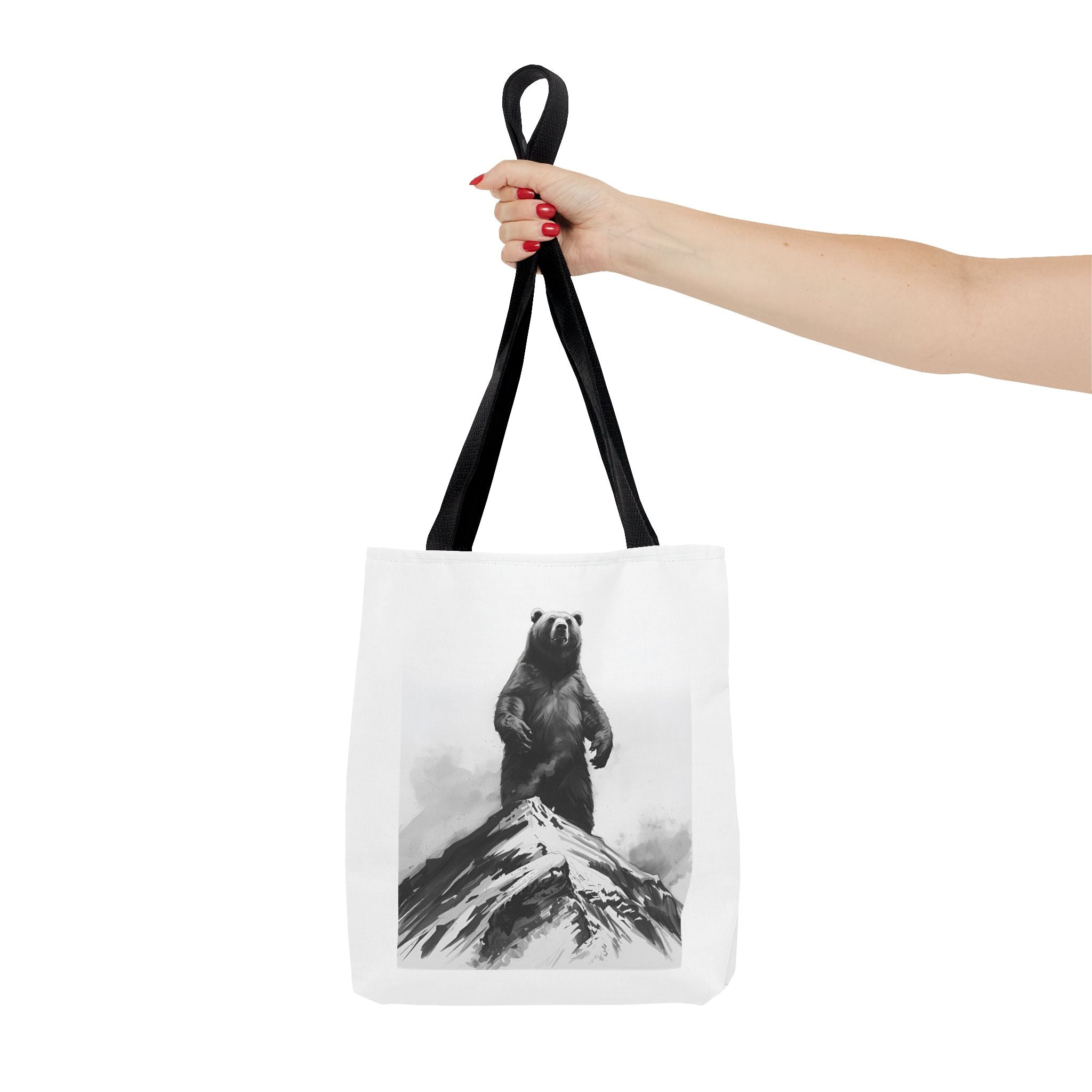Bear Mountain Snow Tote Bag (AOP)