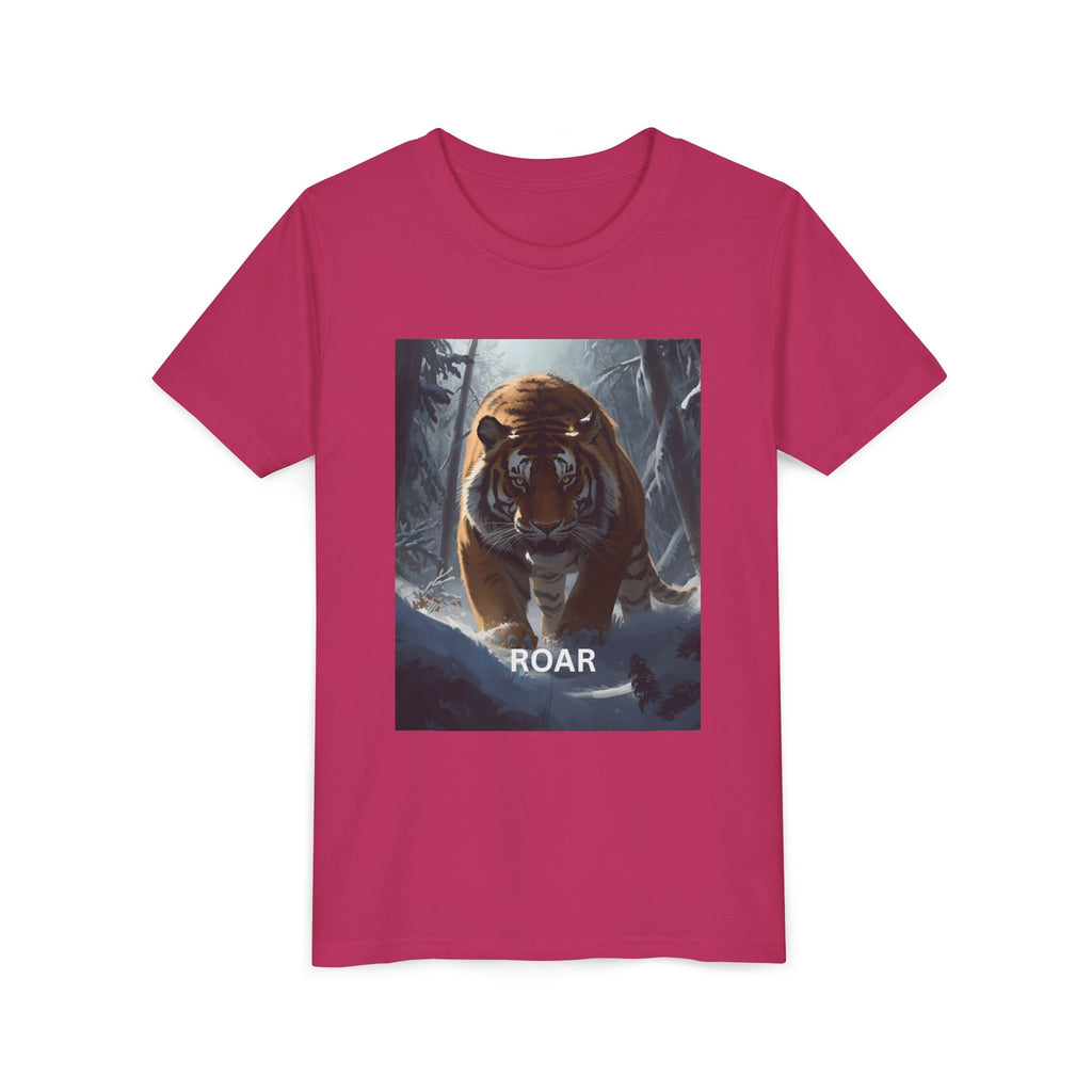 Tiger Roar Snow Youth Short Sleeve Tee