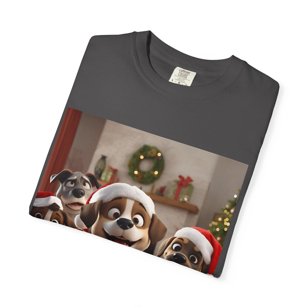 Cute Christmas Festive Dog Holiday T-Shirt | Pet Lover Gift, Christmas Shirt, Unisex Casual Tee, Cute Animal Apparel, Holiday Spirit Outfit