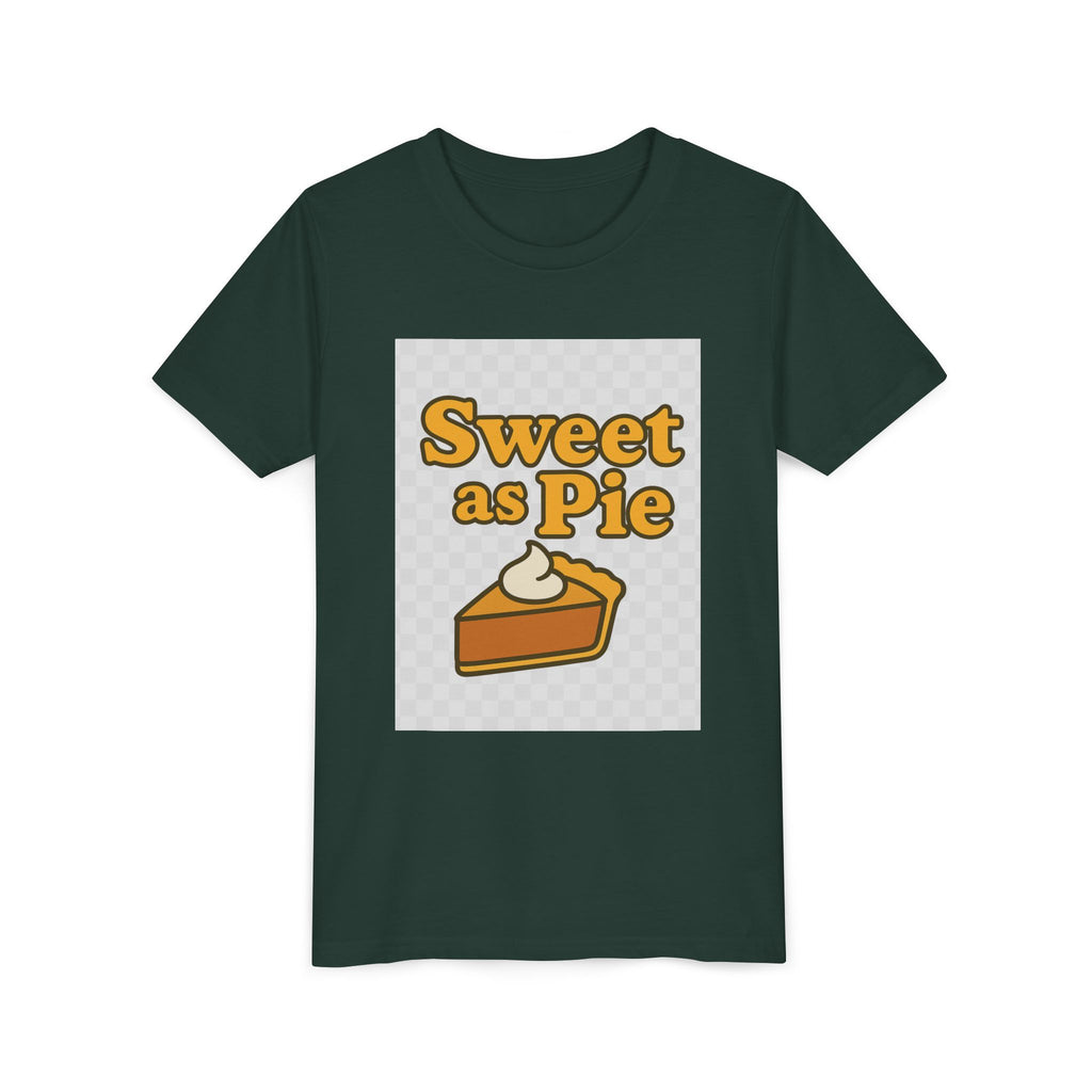 Sweet as Pie Youth Tee - Cute Dessert Graphic T-Shirt for Kids