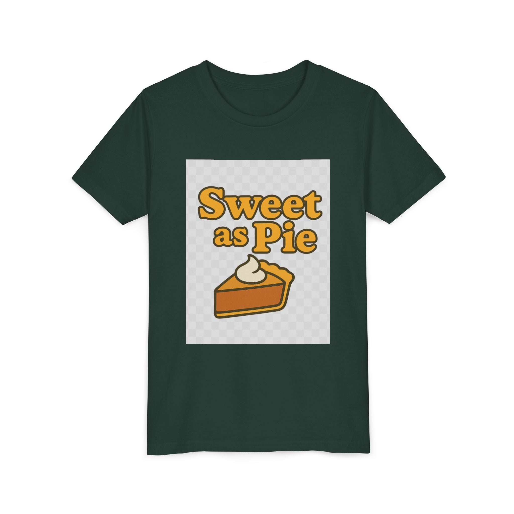 Sweet as Pie Youth Tee - Cute Dessert Graphic T-Shirt for Kids