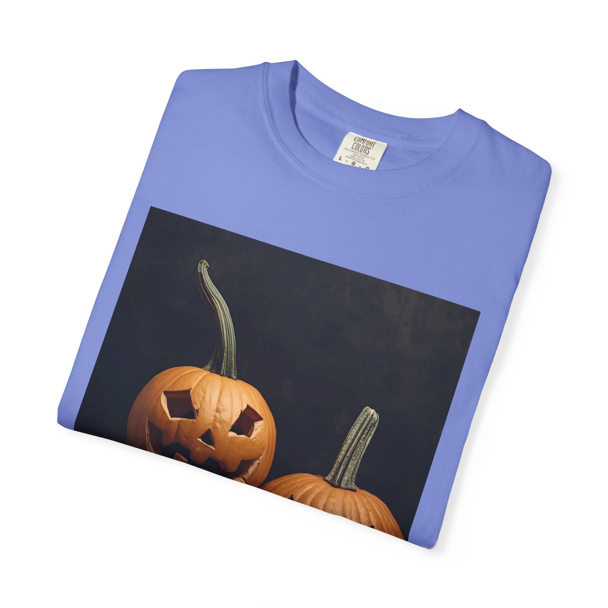 Halloween Pumpkin Graphic Tee, Unisex T-Shirt, Fall Fashion, Cozy Casual Wear, Spooky Season Apparel, Autumn Vibes