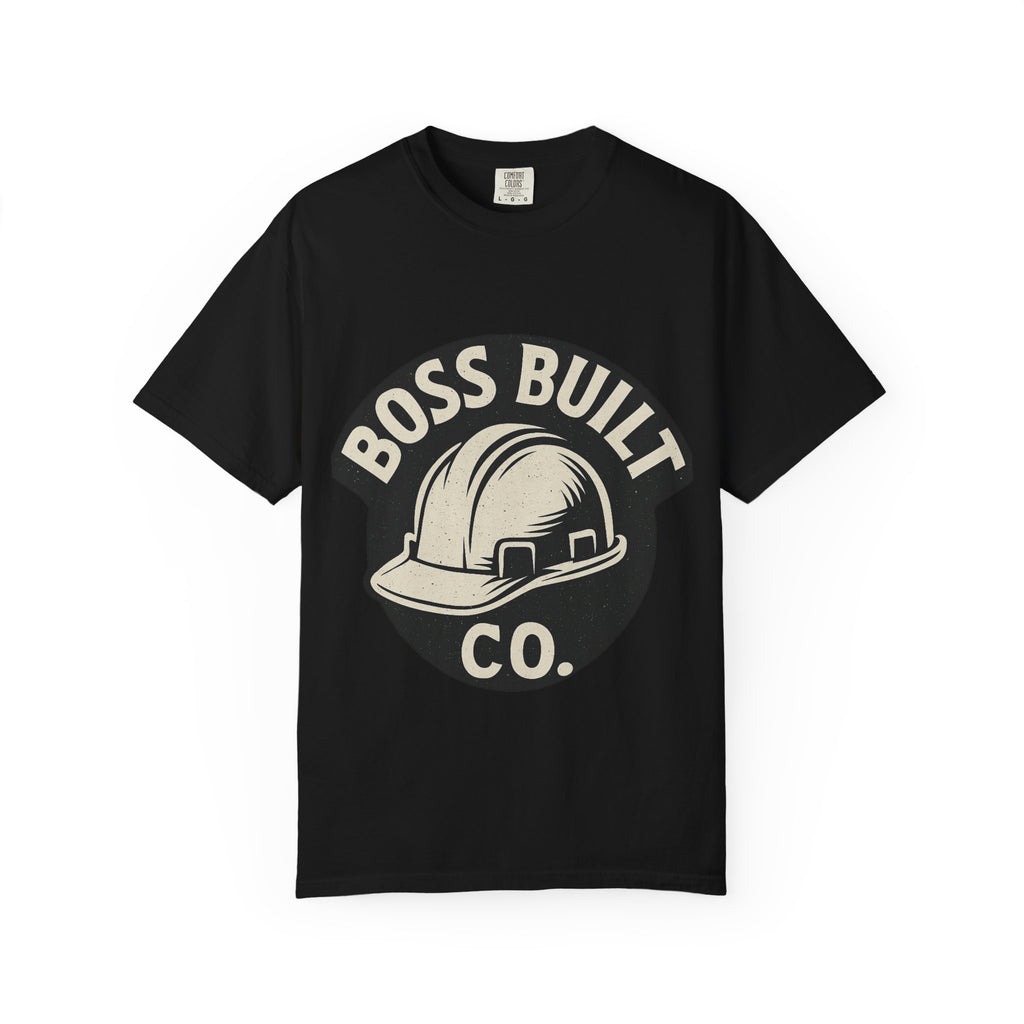 Boss Built Co. Construction Helmet T-Shirt