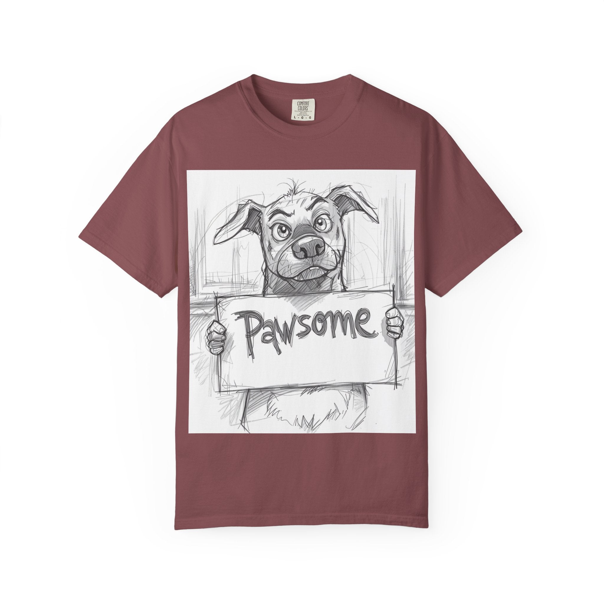 Pawsome Pet Lover T-Shirt, Dog Graphic Tee, Animal Lover Gift, Casual Wear, Unique Style, Pet Adoption Shirt