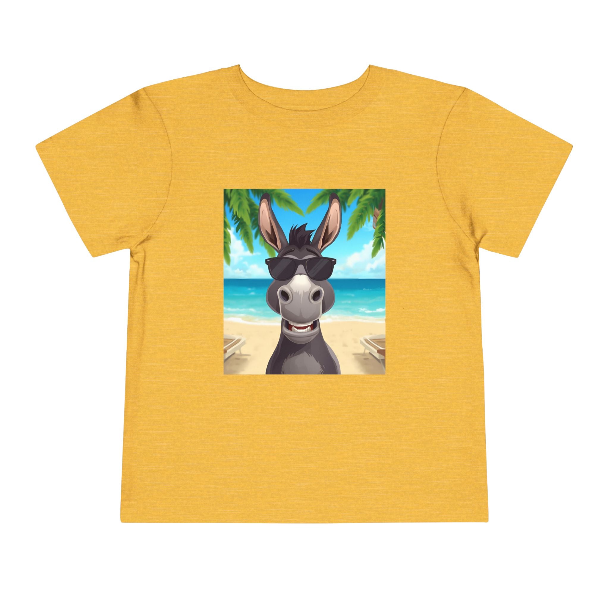 Donkey Beach Vibe Toddler Short Sleeve Tee