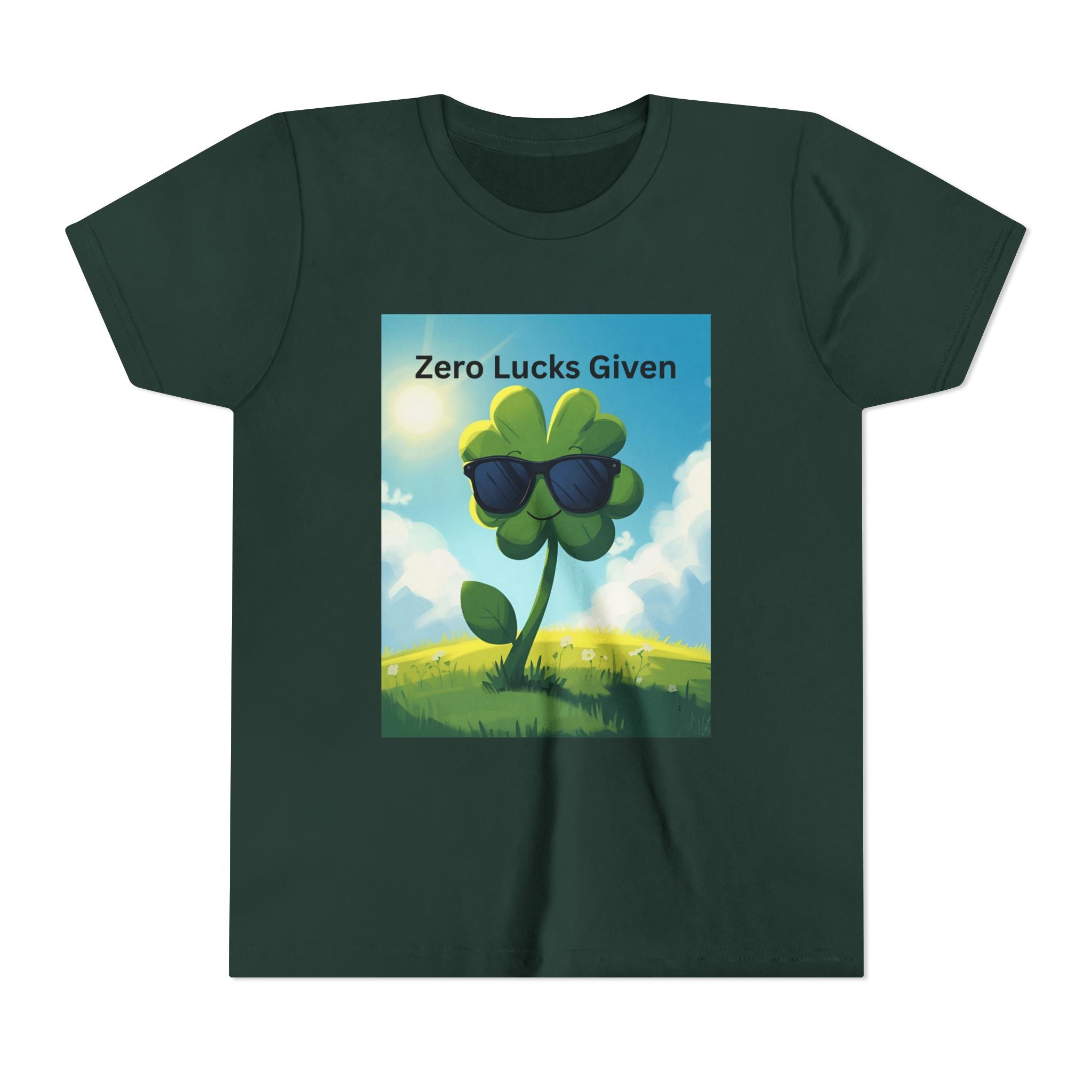 Zero Lucks Given Youth Short Sleeve Tee