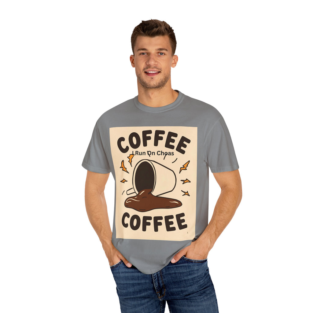 Coffee Coffee Unisex Garment-Dyed T-shirt
