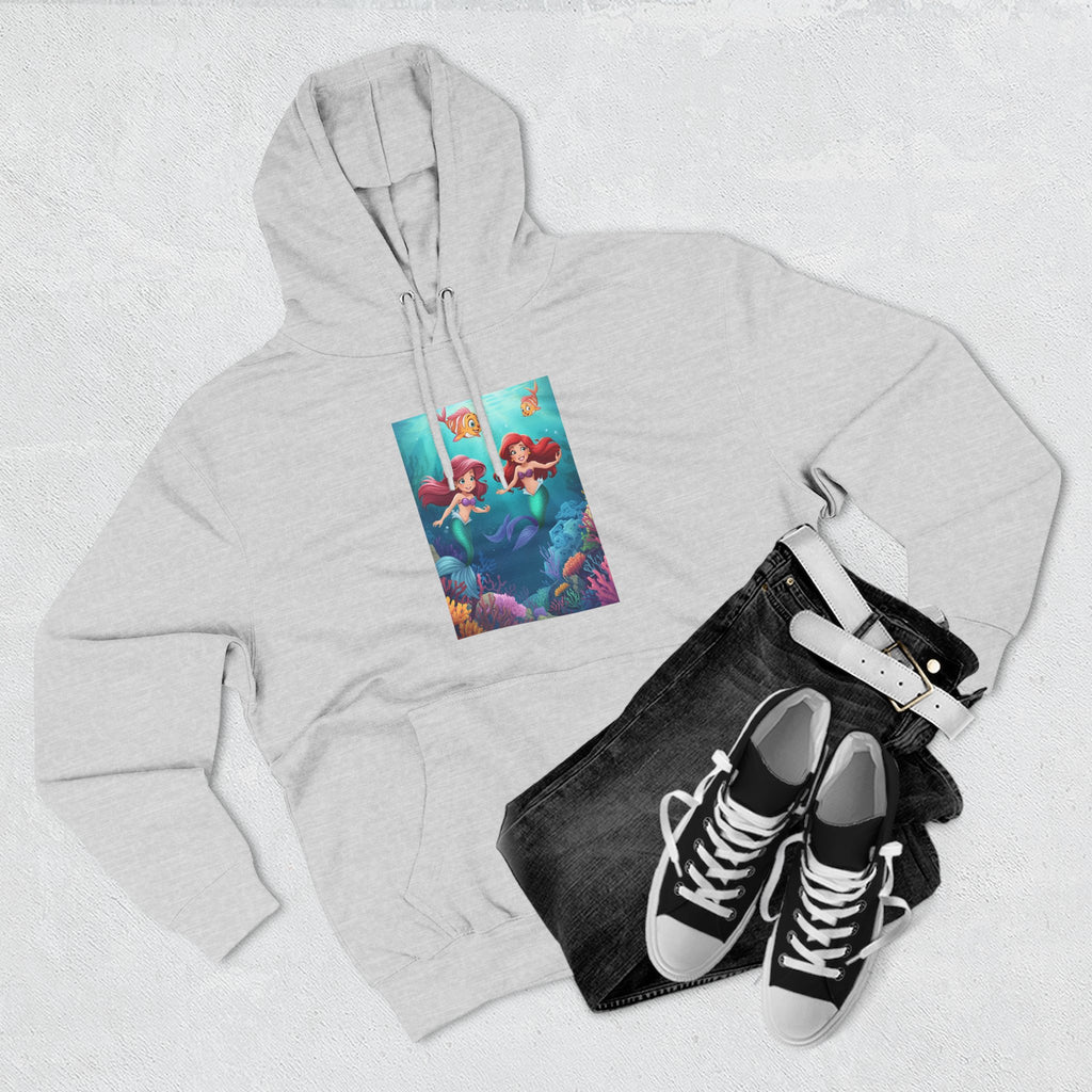 Mermaid Three-Panel Fleece Hoodie