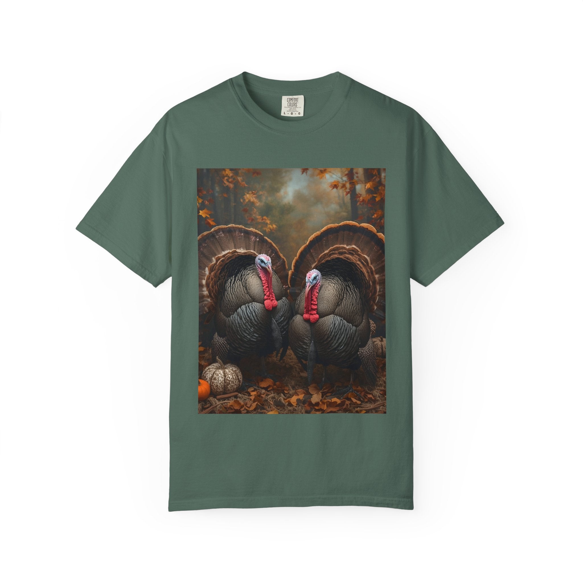 Thanksgiving Turkey T-Shirt, Fall Apparel, Unisex Tee, Harvest Celebration Gift, Autumn Wardrobe Essential