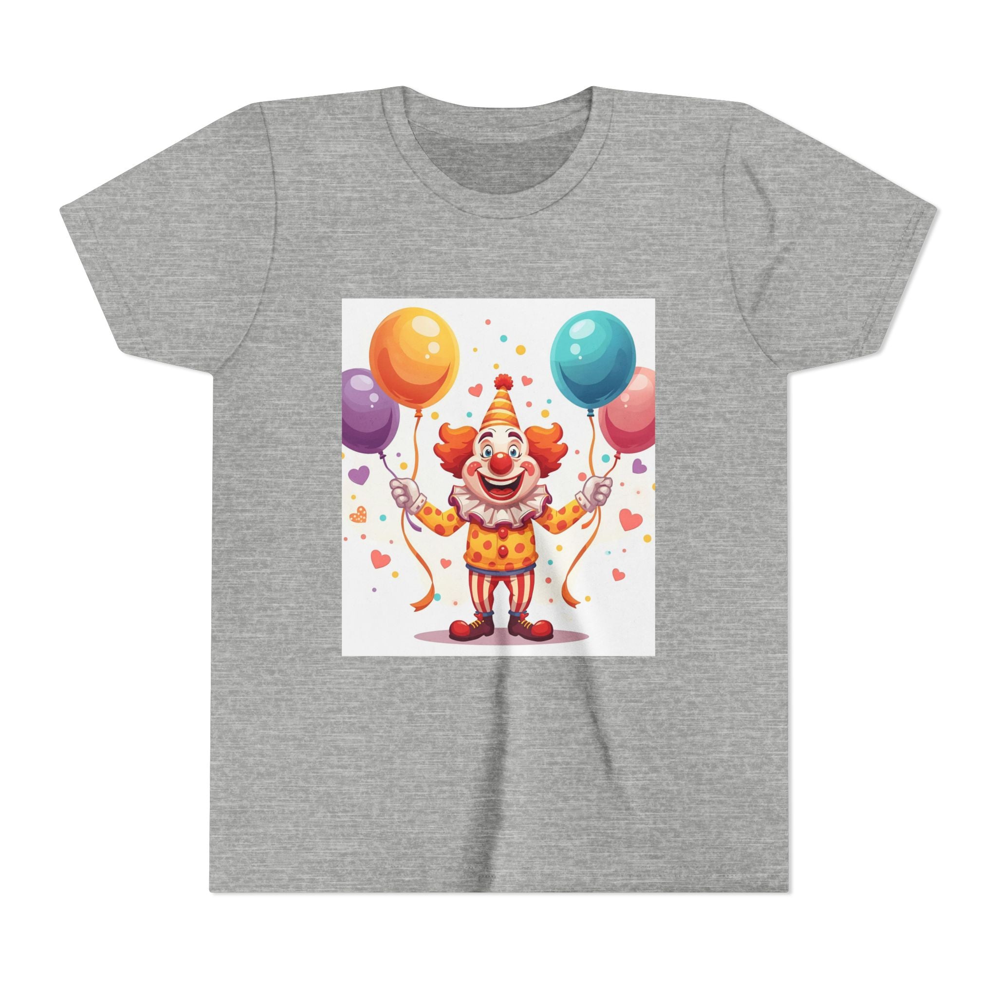 Funny Clown Youth Short Sleeve Tee