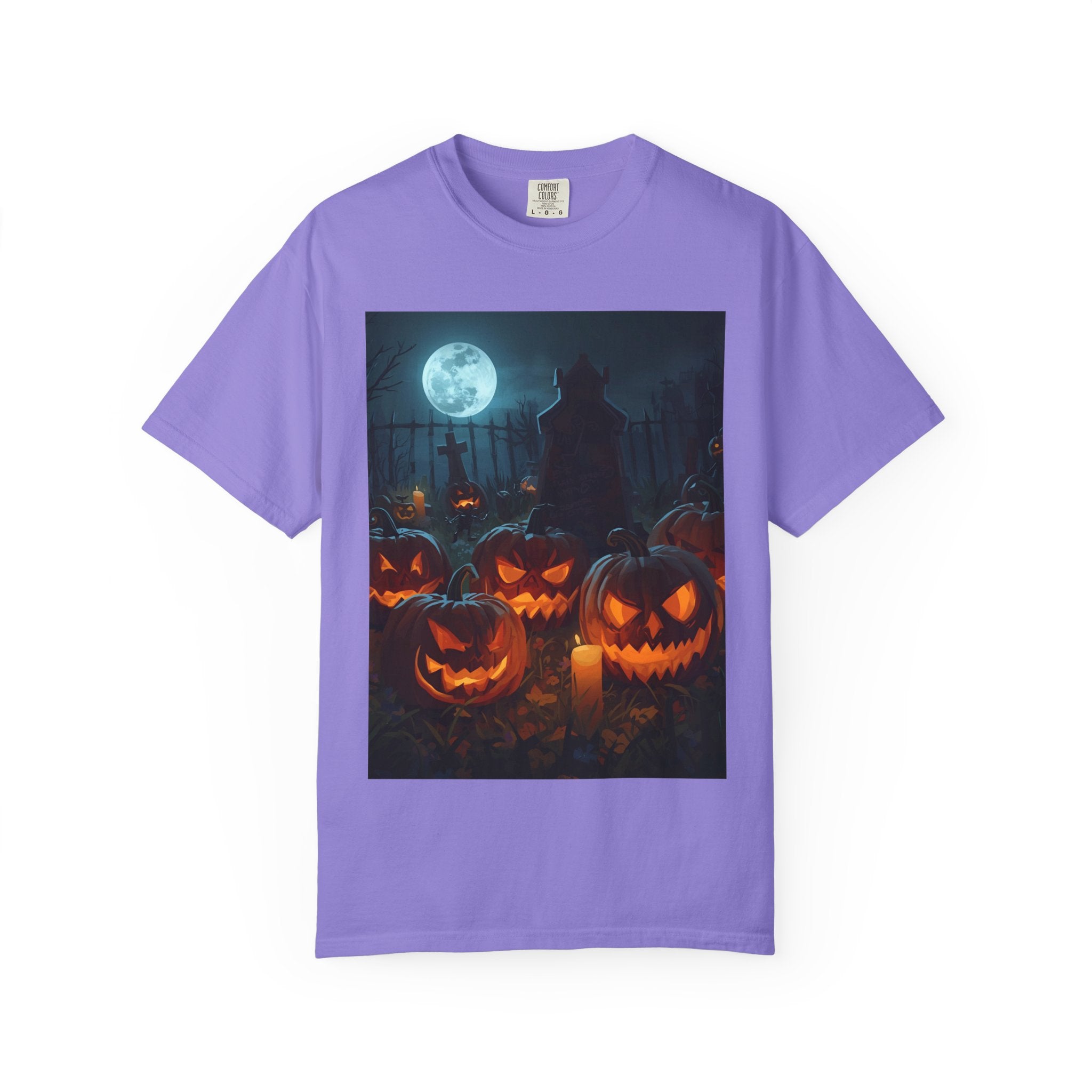 Halloween Pumpkin Unisex T-Shirt, Spooky Shirt, Fall Apparel, Halloween Costume, Casual Wear, Party Shirt