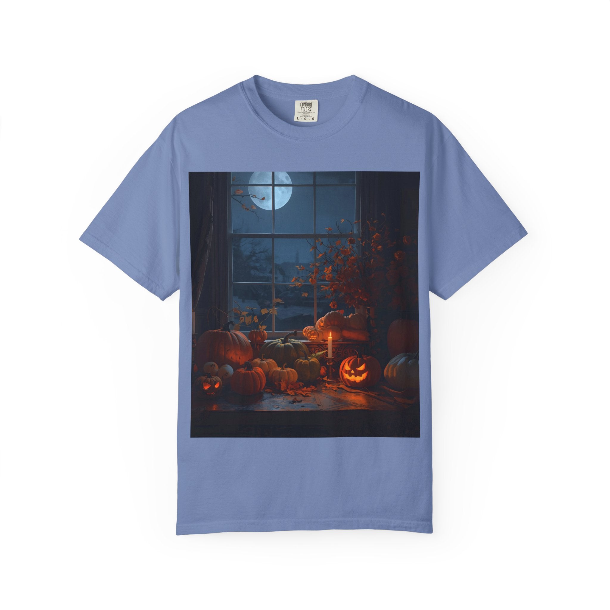 Cozy Halloween Tee, Fall Graphic Shirt, Pumpkin Patch T-Shirt, Spooky Season Apparel, Unisex Autumn Top