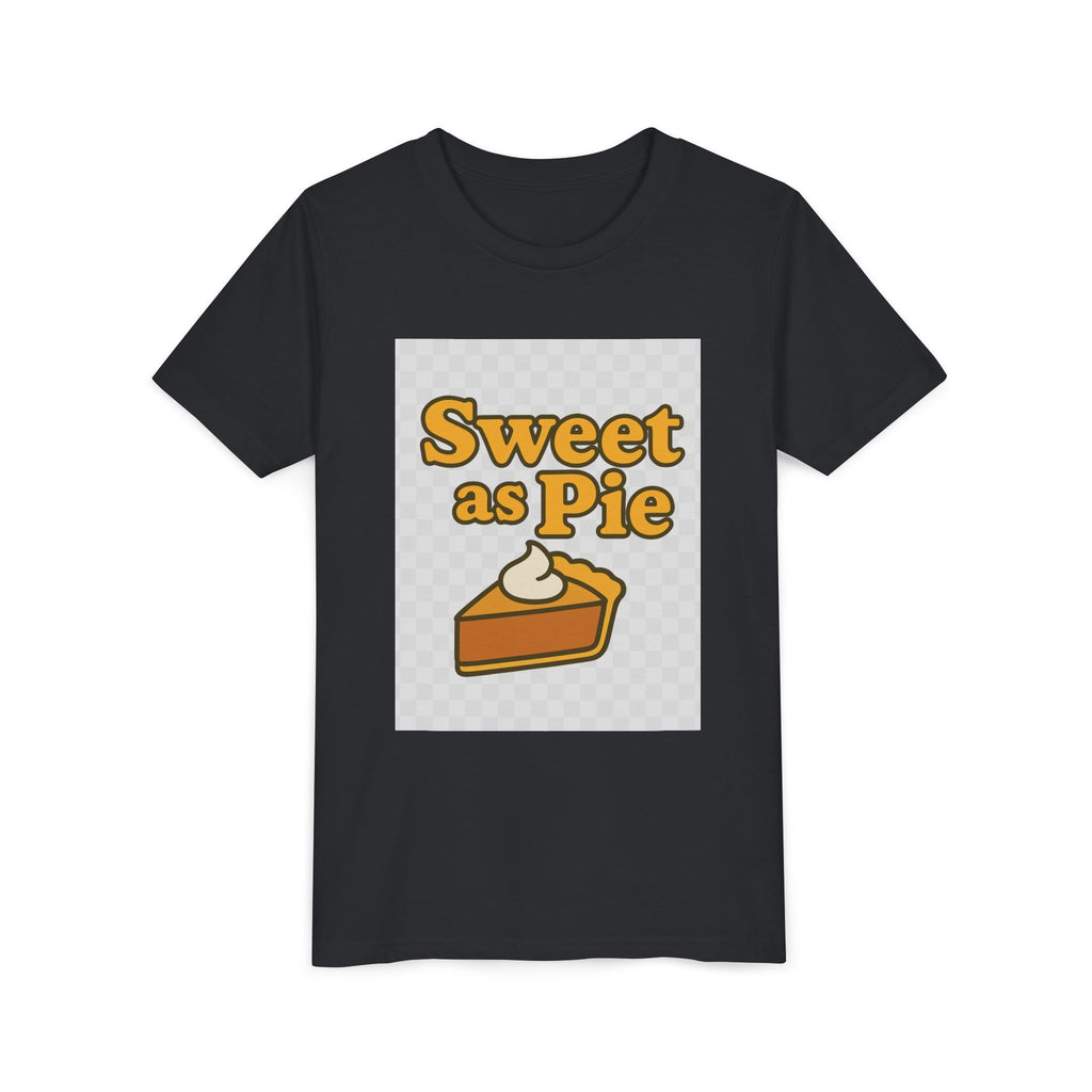 Sweet as Pie Youth Tee - Cute Dessert Graphic T-Shirt for Kids