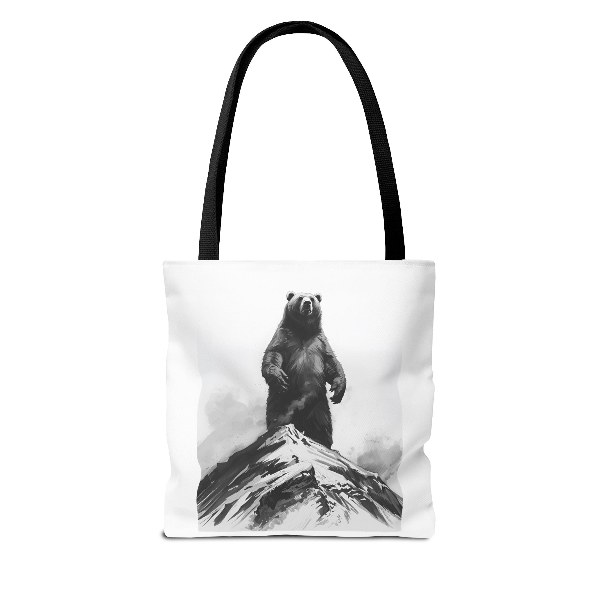 Bear Mountain Snow Tote Bag (AOP)