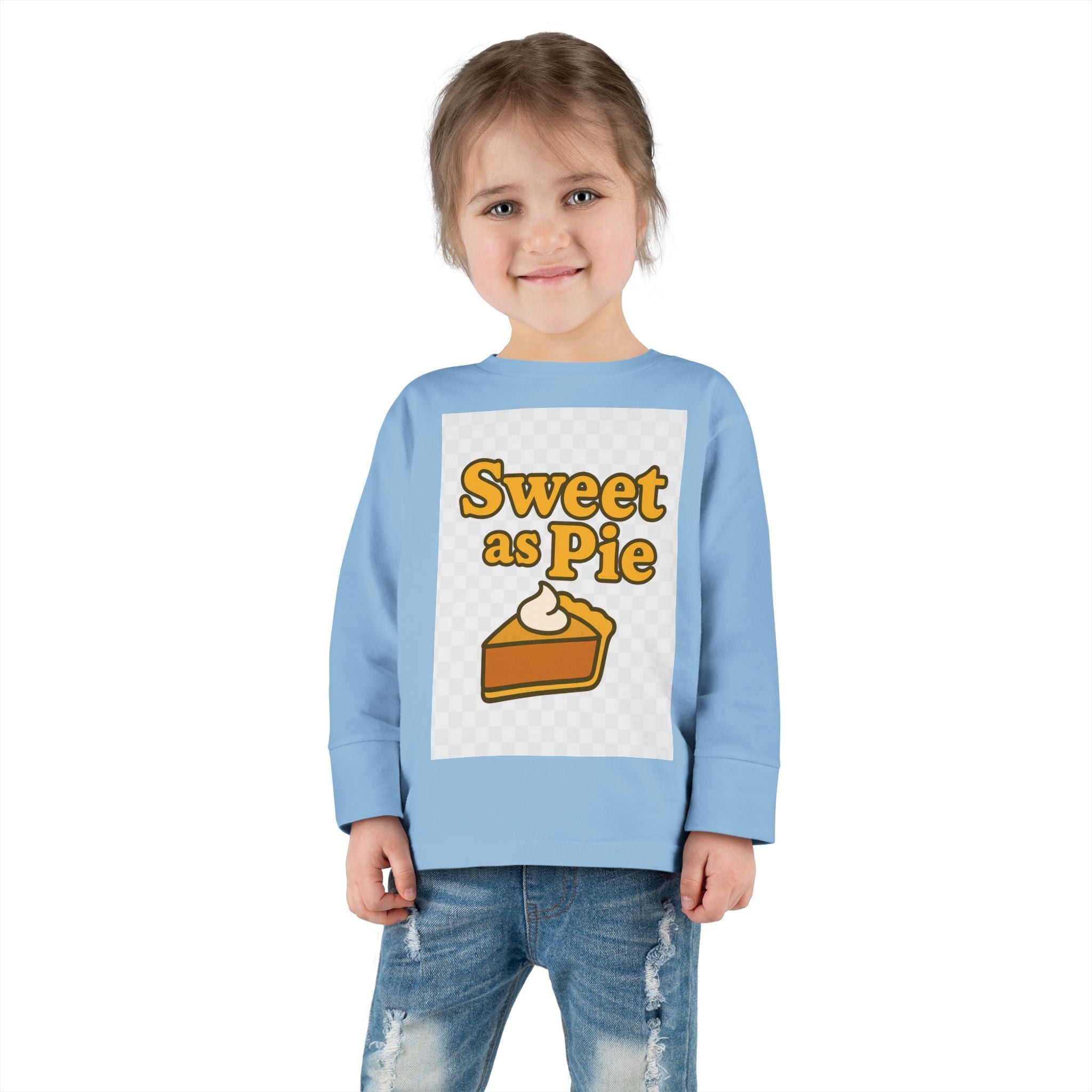 Sweet As Pie Toddler Long Sleeve Tee