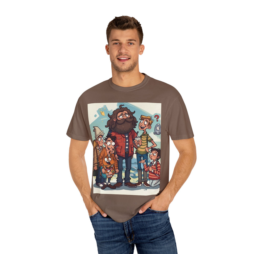 Cozy Family Fun Adventure Graphic Tee, Cool Casual T-shirt for Nature Lovers, Gift for Campers, Unisex Clothing for Fun Explorers