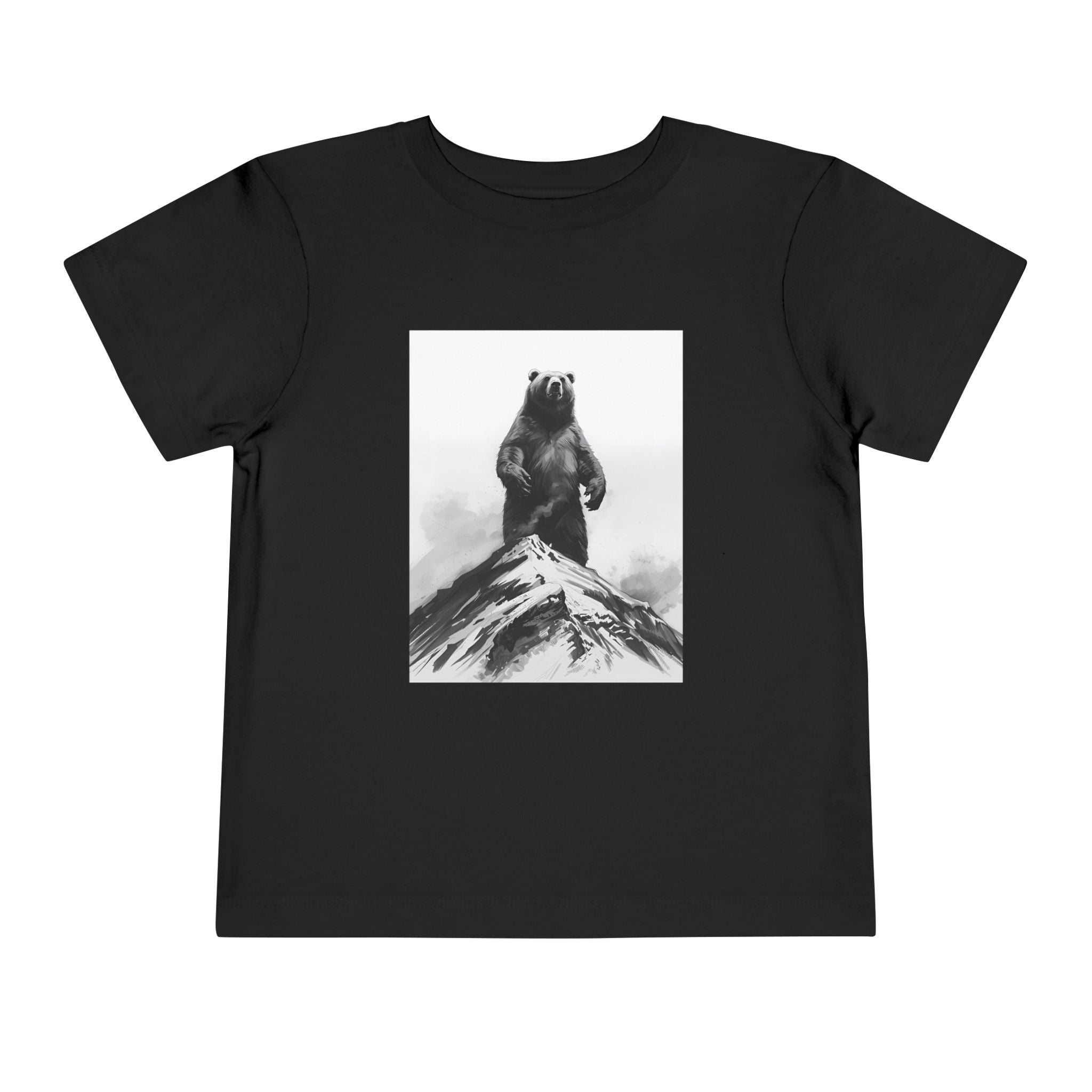 Bear Mountain Snow Toddler Short Sleeve Tee