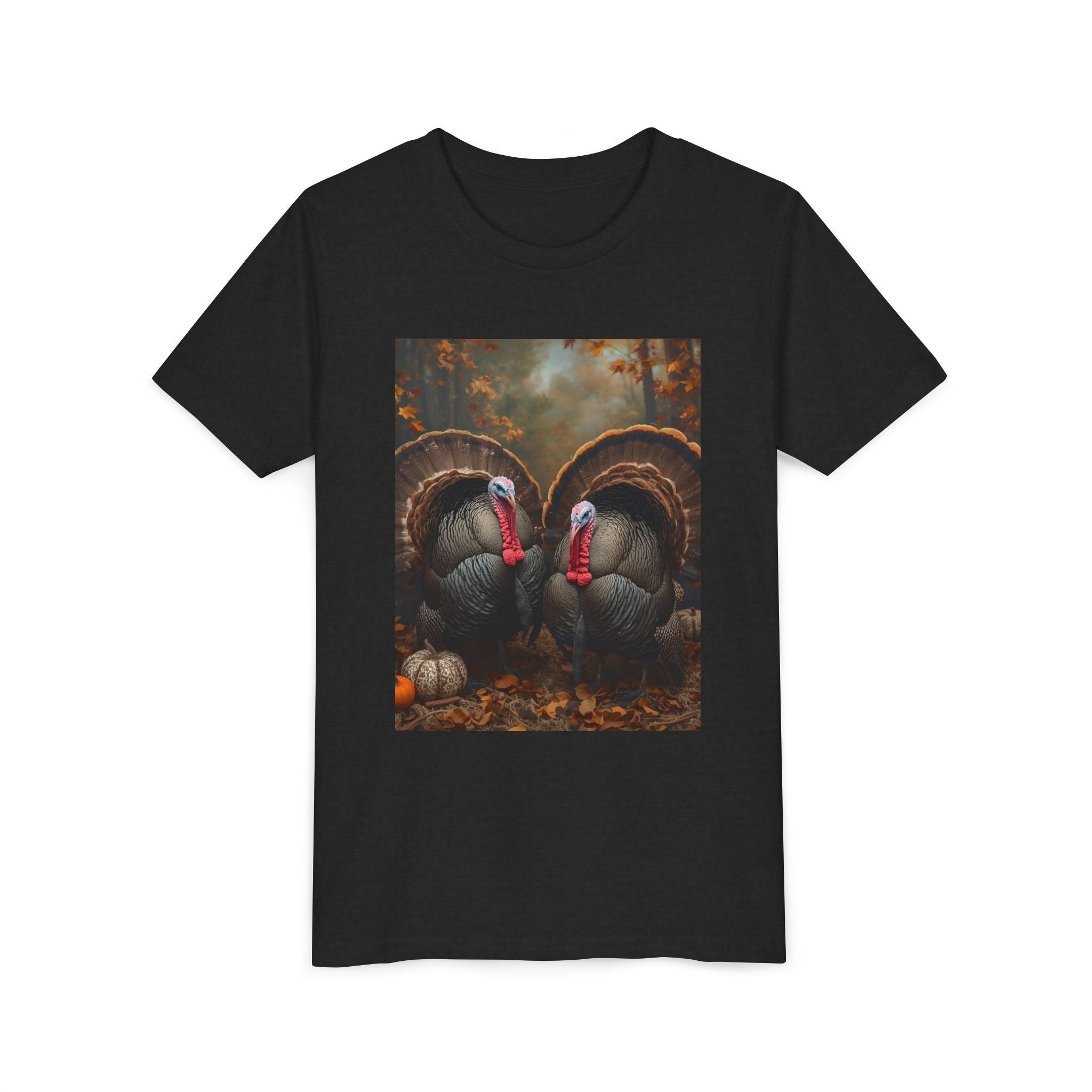 Thanksgiving Turkey Youth Short Sleeve Tee