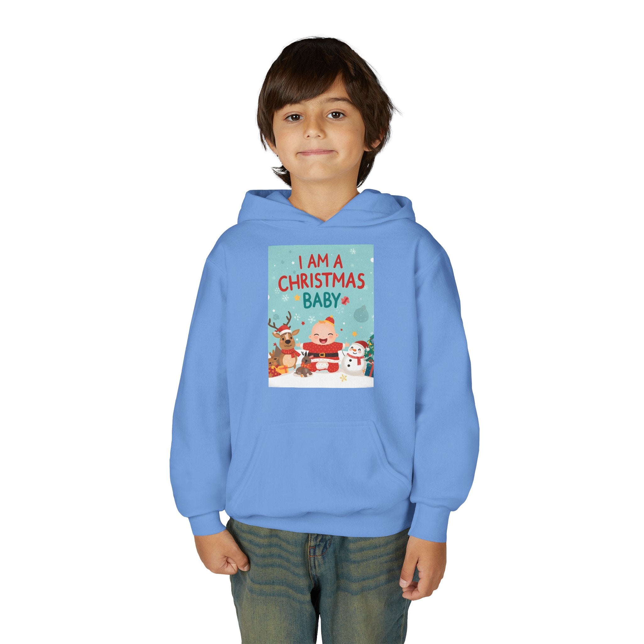 Christmas Youth Heavy Blend Hooded Sweatshirt