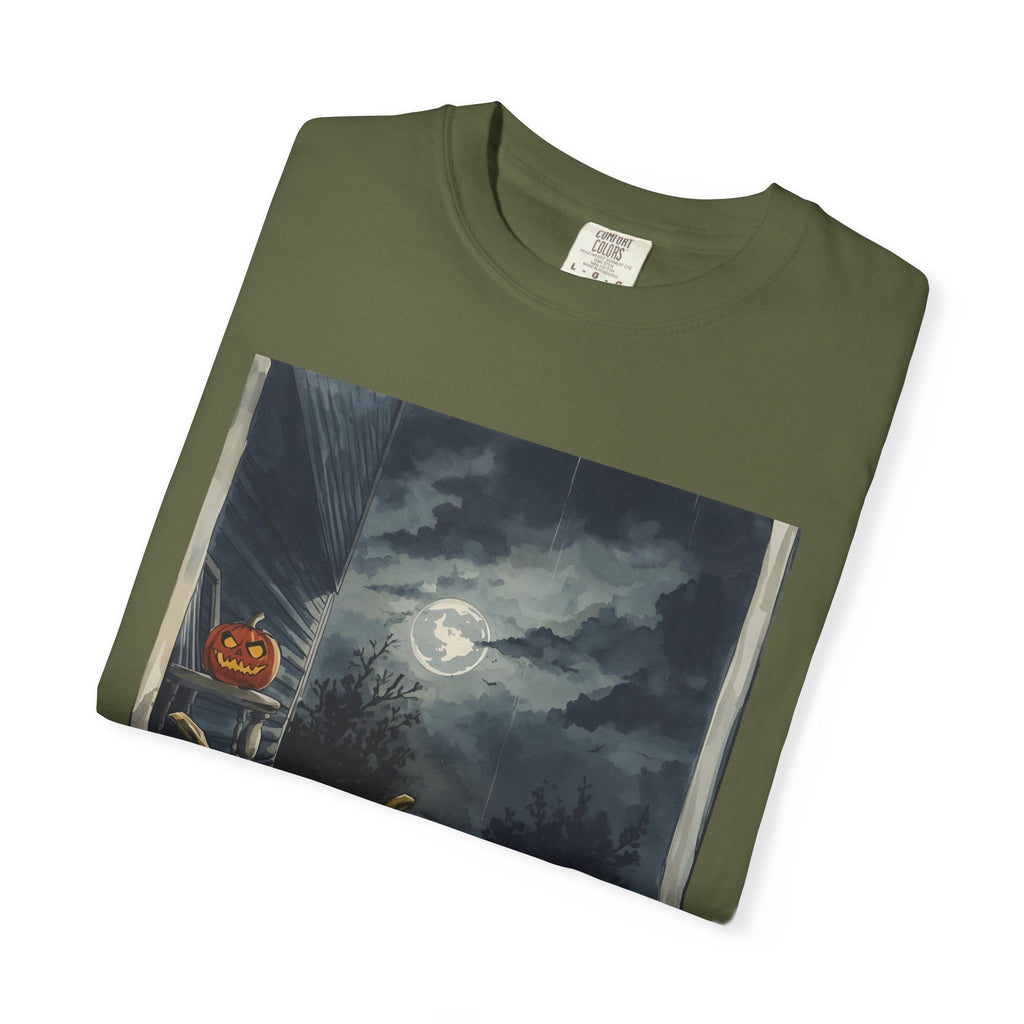 Halloween Pumpkin Scary T-shirt - Perfect for Fall Celebrations, Trick or Treat, Autumn Fashion, Costume Party, Spooky Vibes
