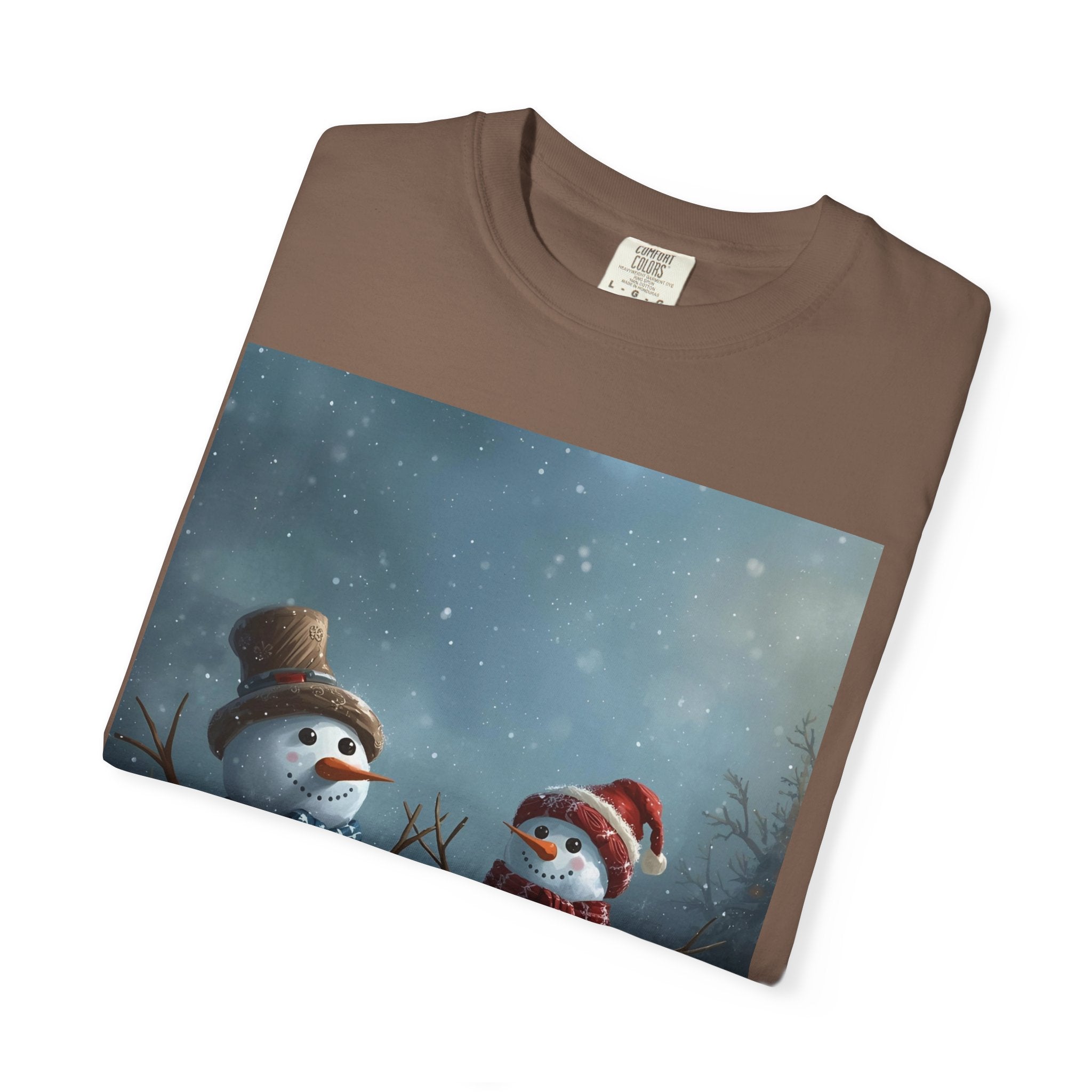 Christmas Winter Wonderland Snowman T-Shirt | Cozy Holiday Tee, Christmas Gift, Unisex Apparel, Seasonal Fashion, Winter Vibes
