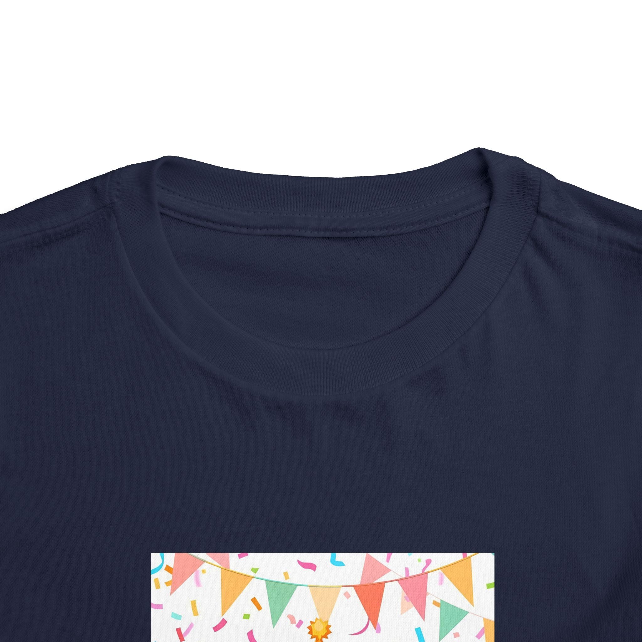 Party Animal With Squirl Toddler Short Sleeve Tee