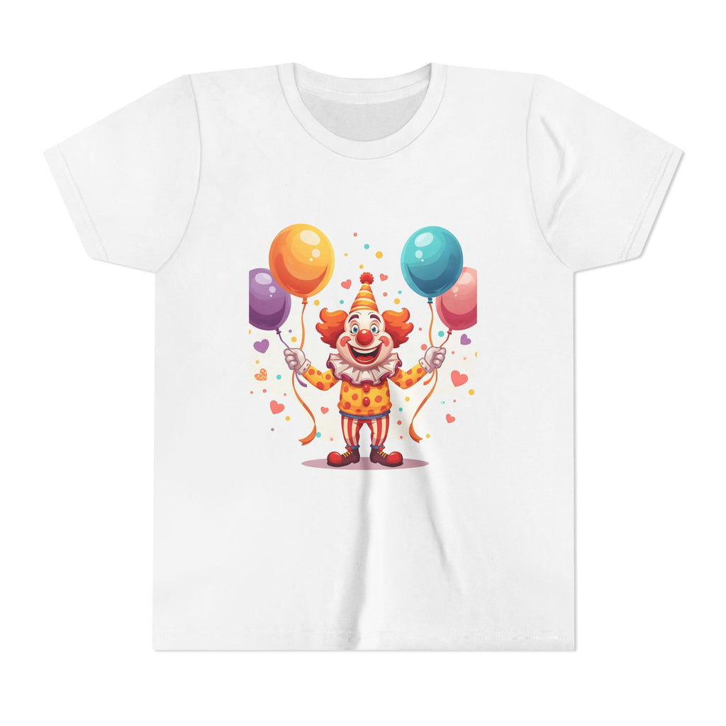 Funny Clown Youth Short Sleeve Tee